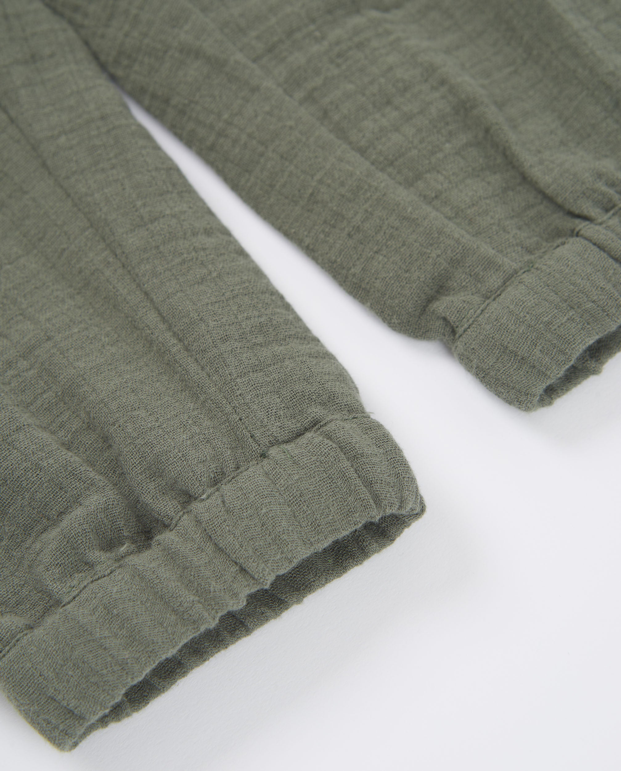 TucTuc Pantaloni bambino lunghi verde kaki cargo