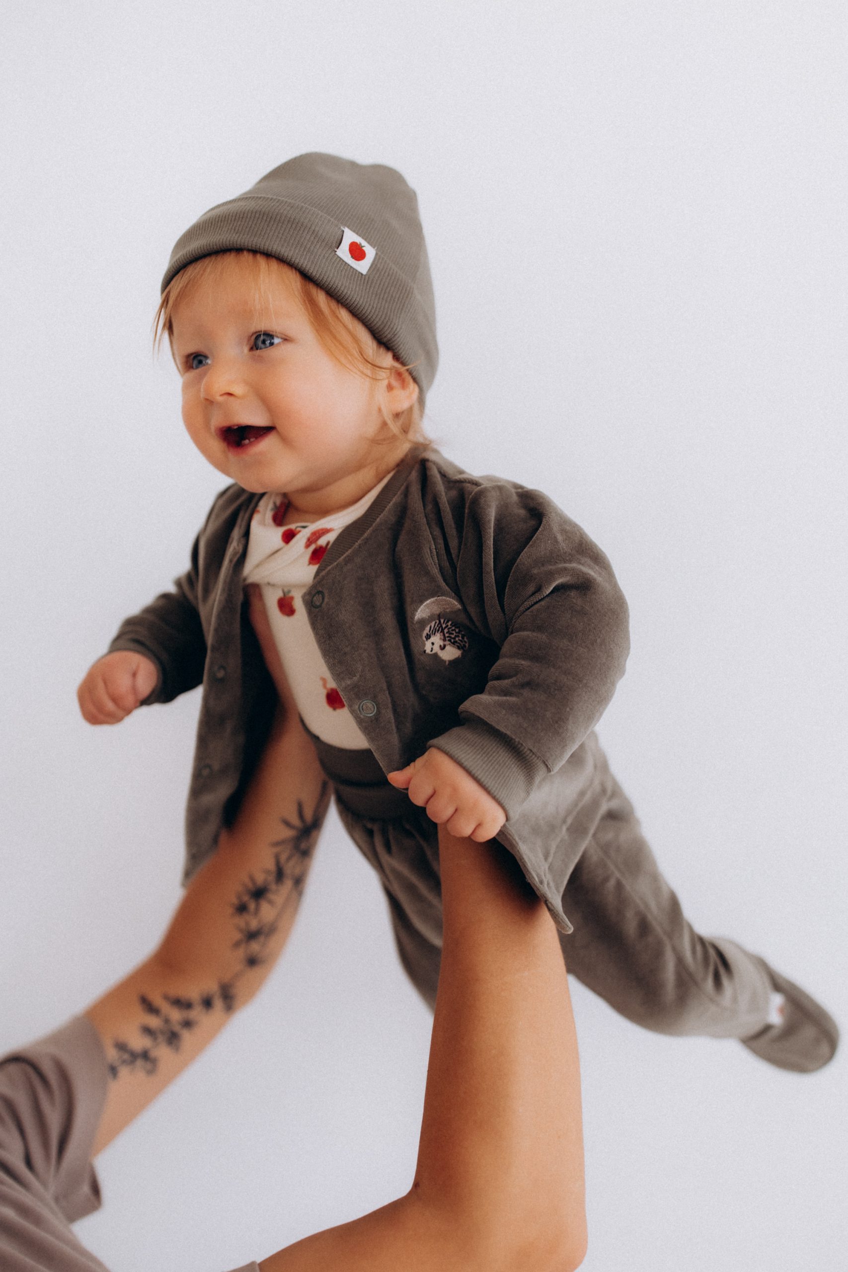 Woolly Organic Baby Hats Beanie cuffia cotone bio AW26