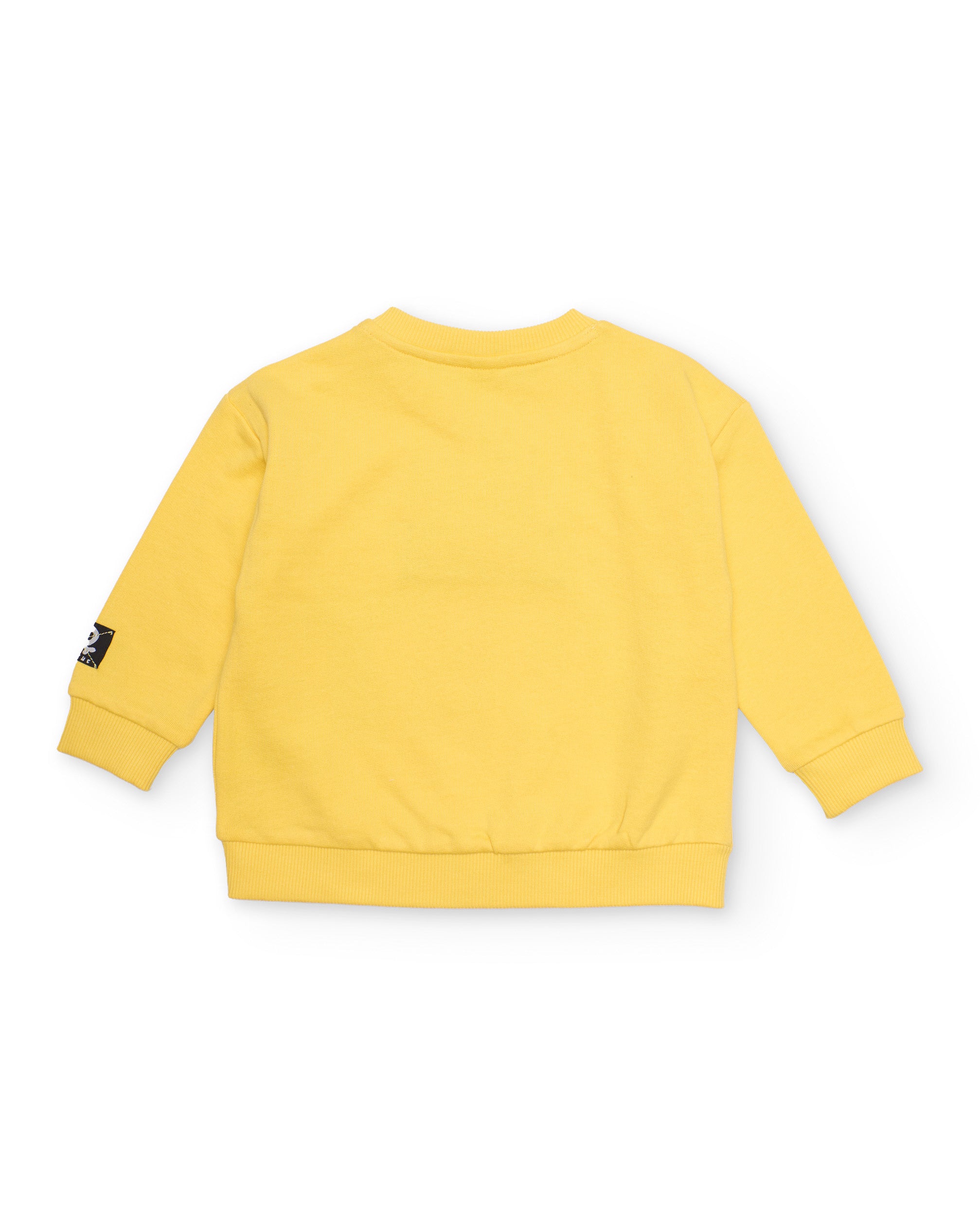 TucTuc Felpe Maglia Bambino Giallo 4 Anni Bottoni Spalla