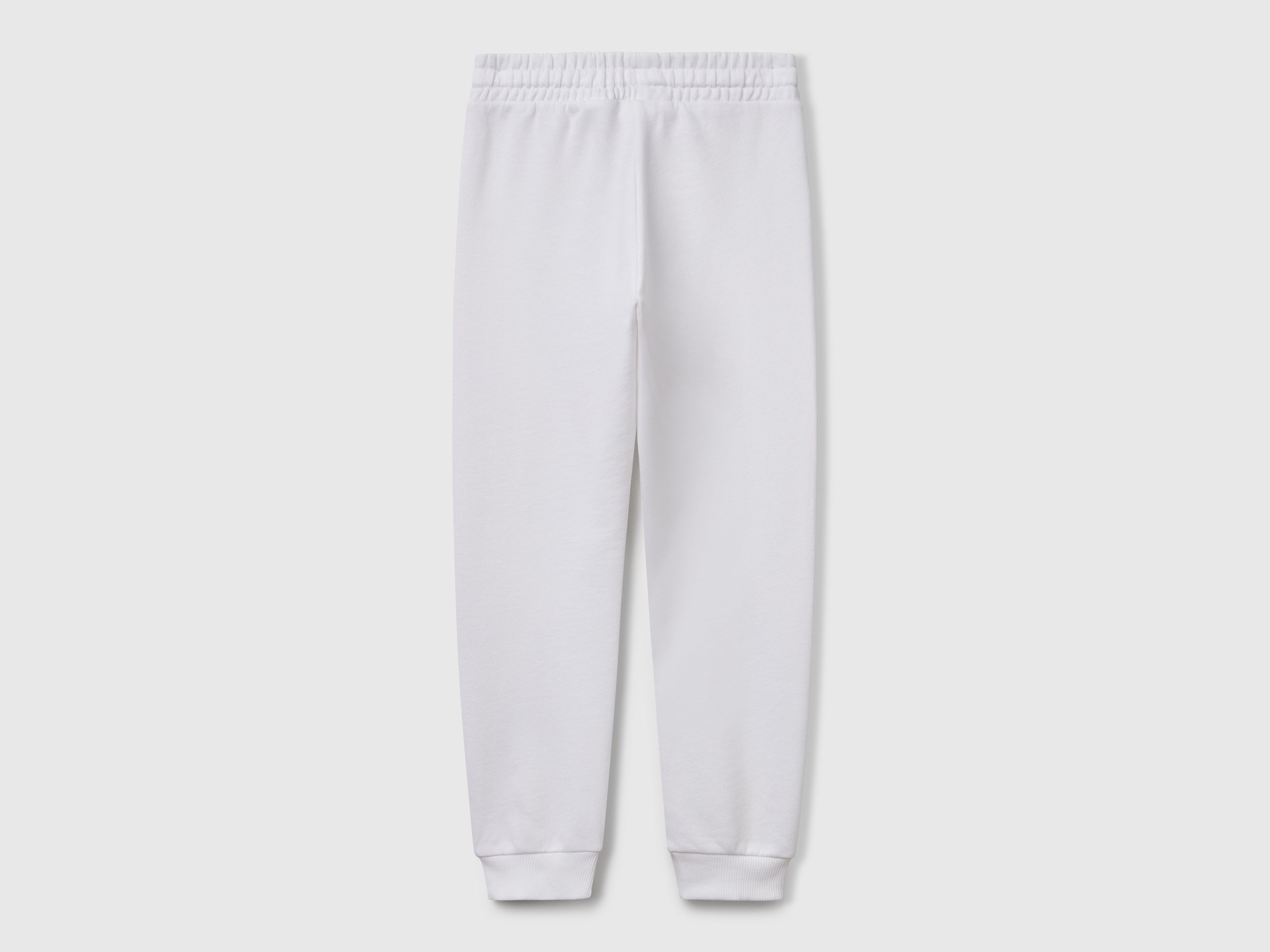 United Colors of Benetton Pantaloni felpa logo cotone