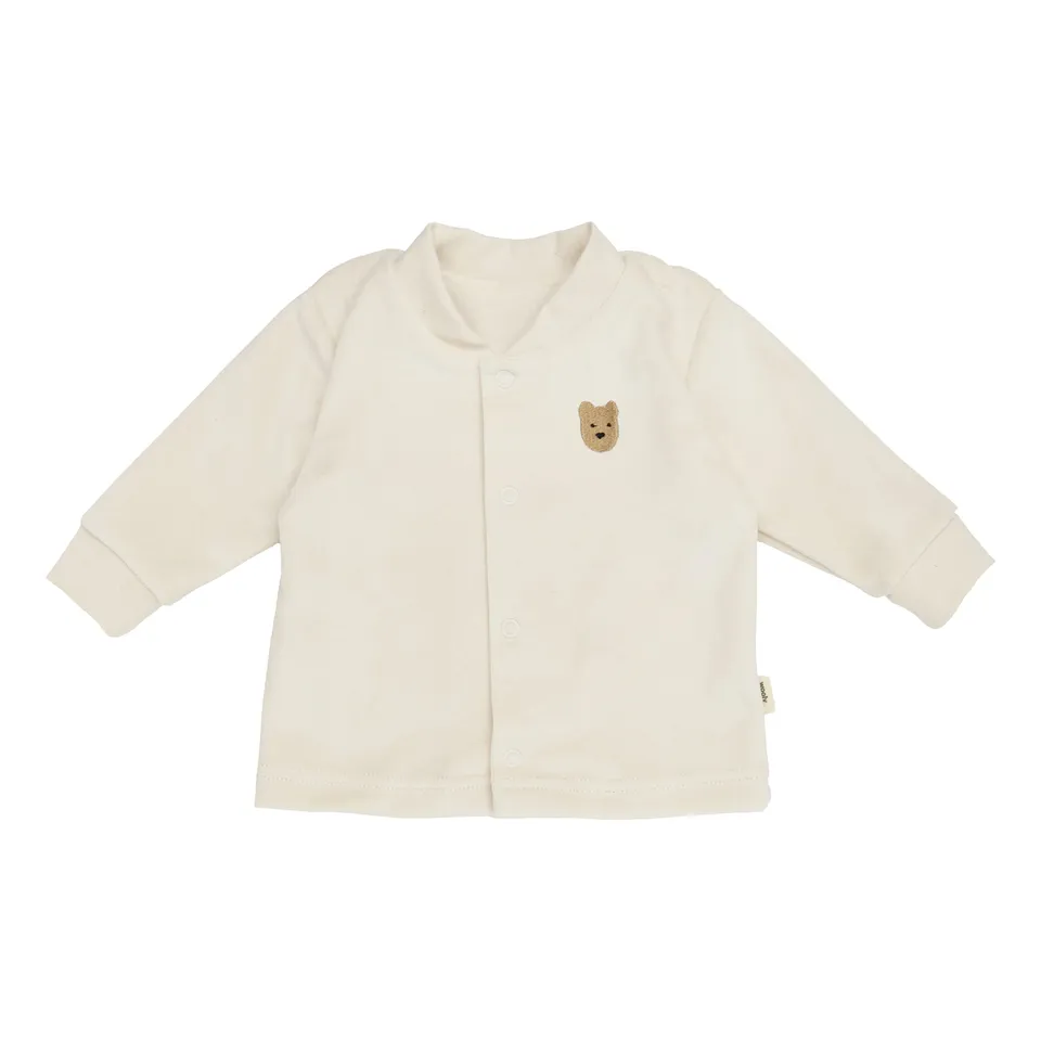 Woolly Organic Noos Giacca Velluto Ricamo Cotone Bio