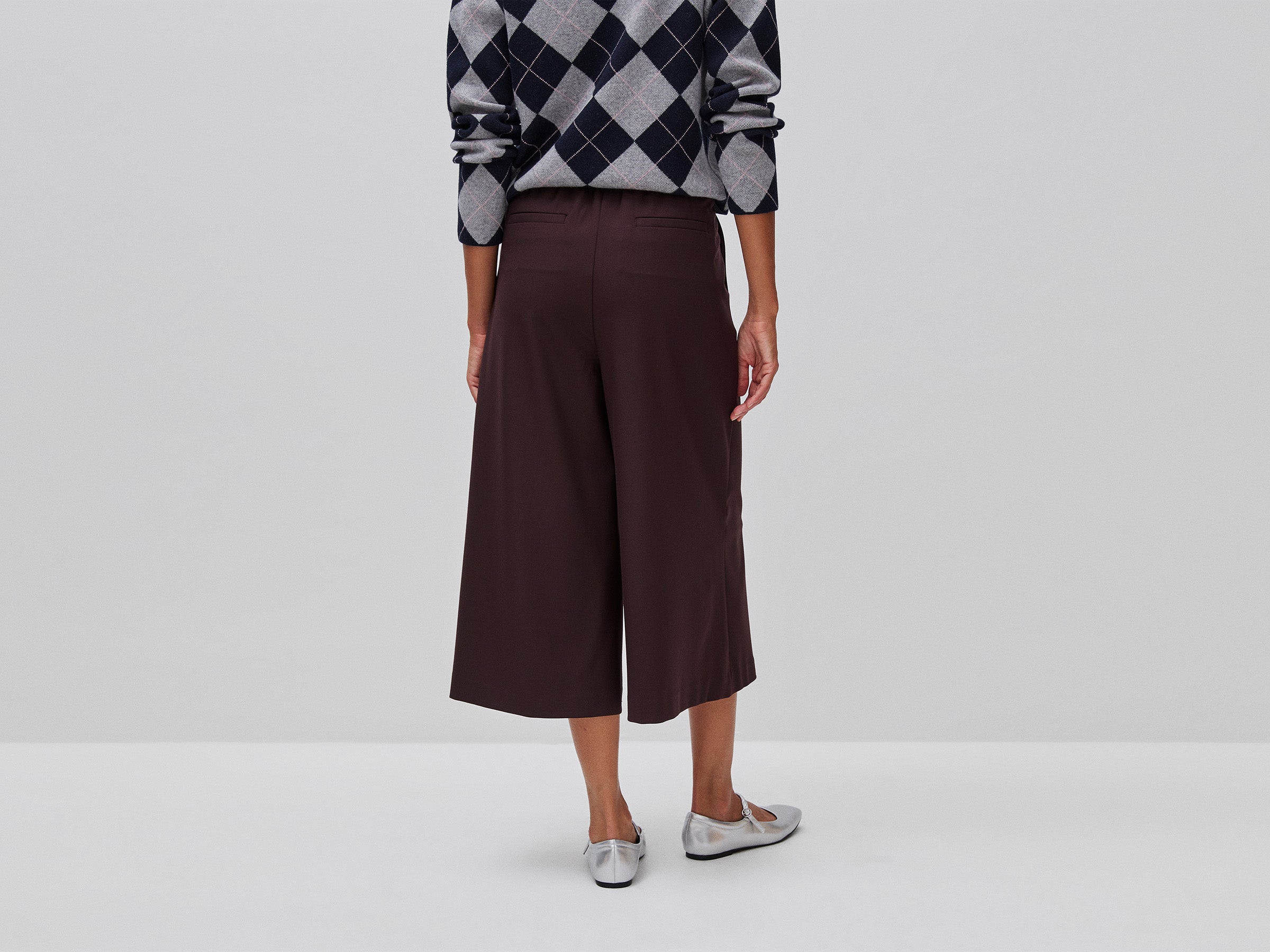 United Colors of Benetton Pantaloni Culotte 42 viscosa