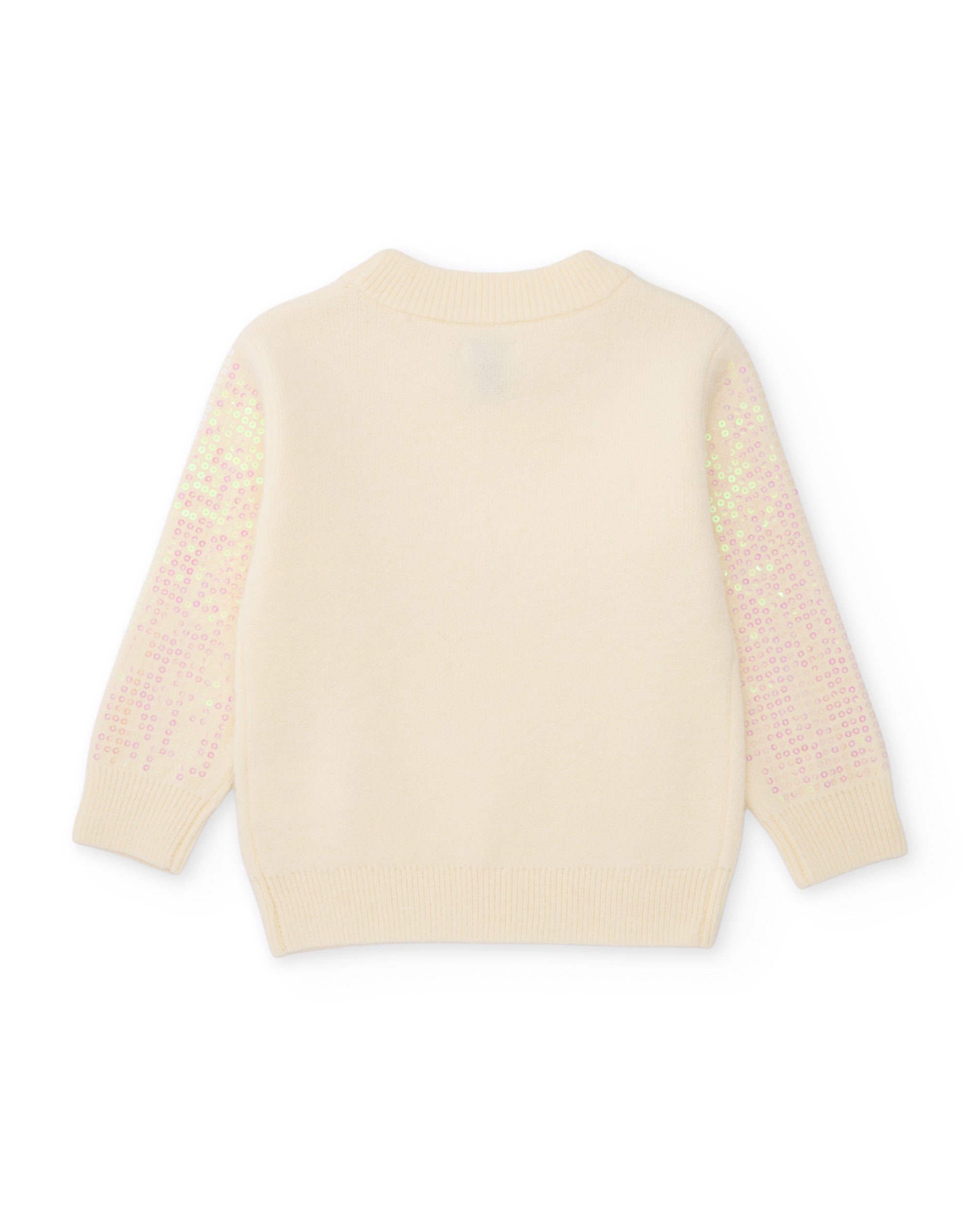 TucTuc Maglioni maglione bambina crudo paillettes girocollo