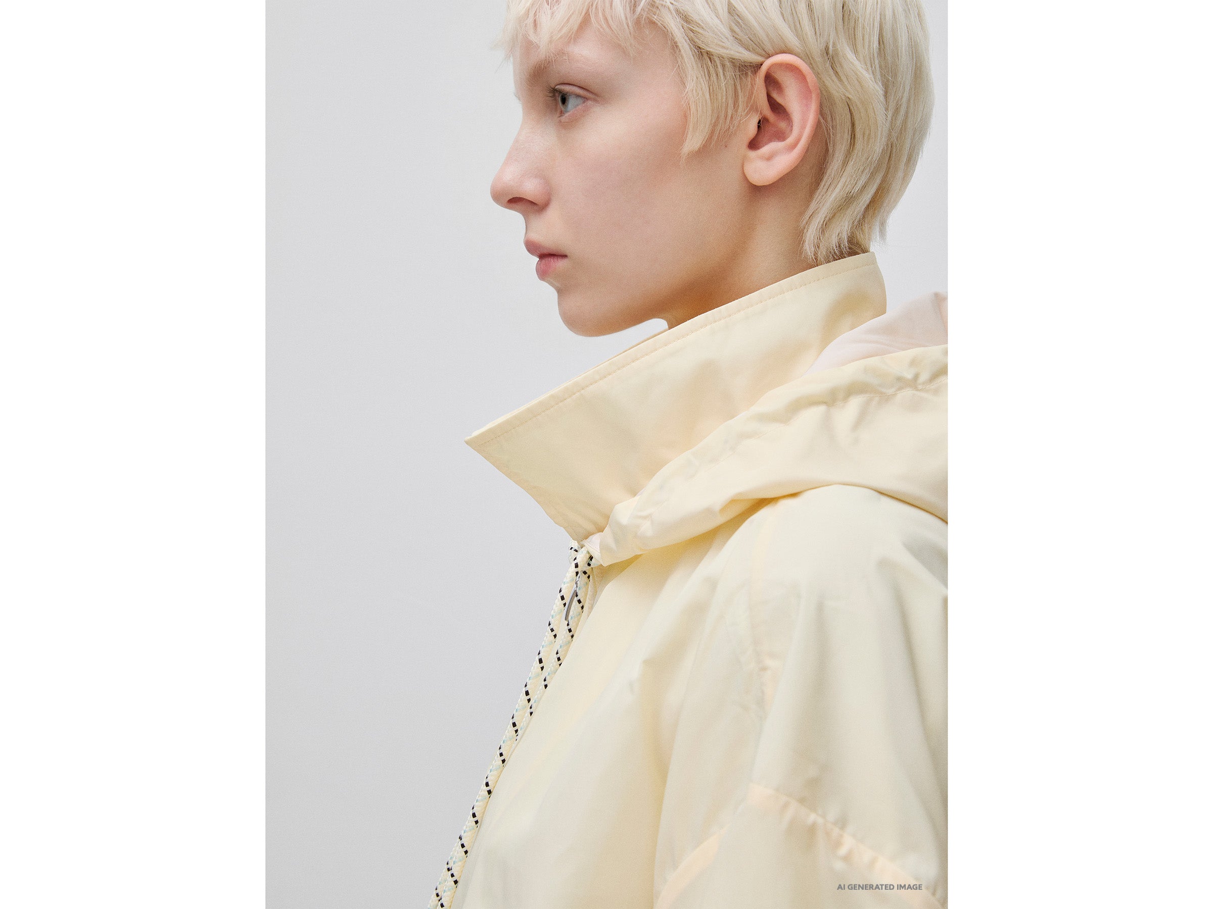 United Colors of Benetton Jackets giacca antivento cappuccio leggera