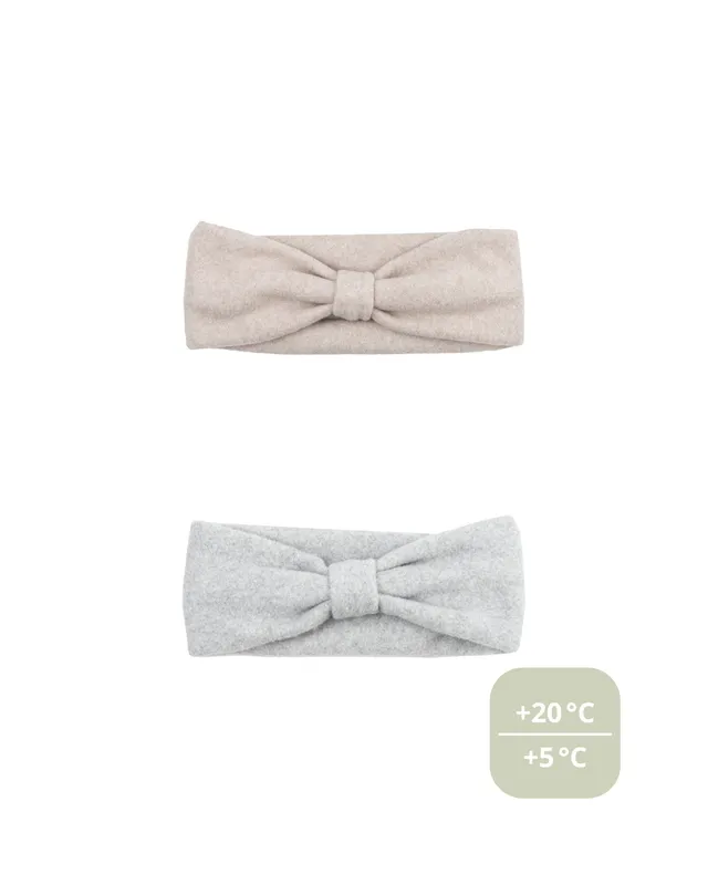 Woolly Organic Headband AW26 fascia pile cotone organico