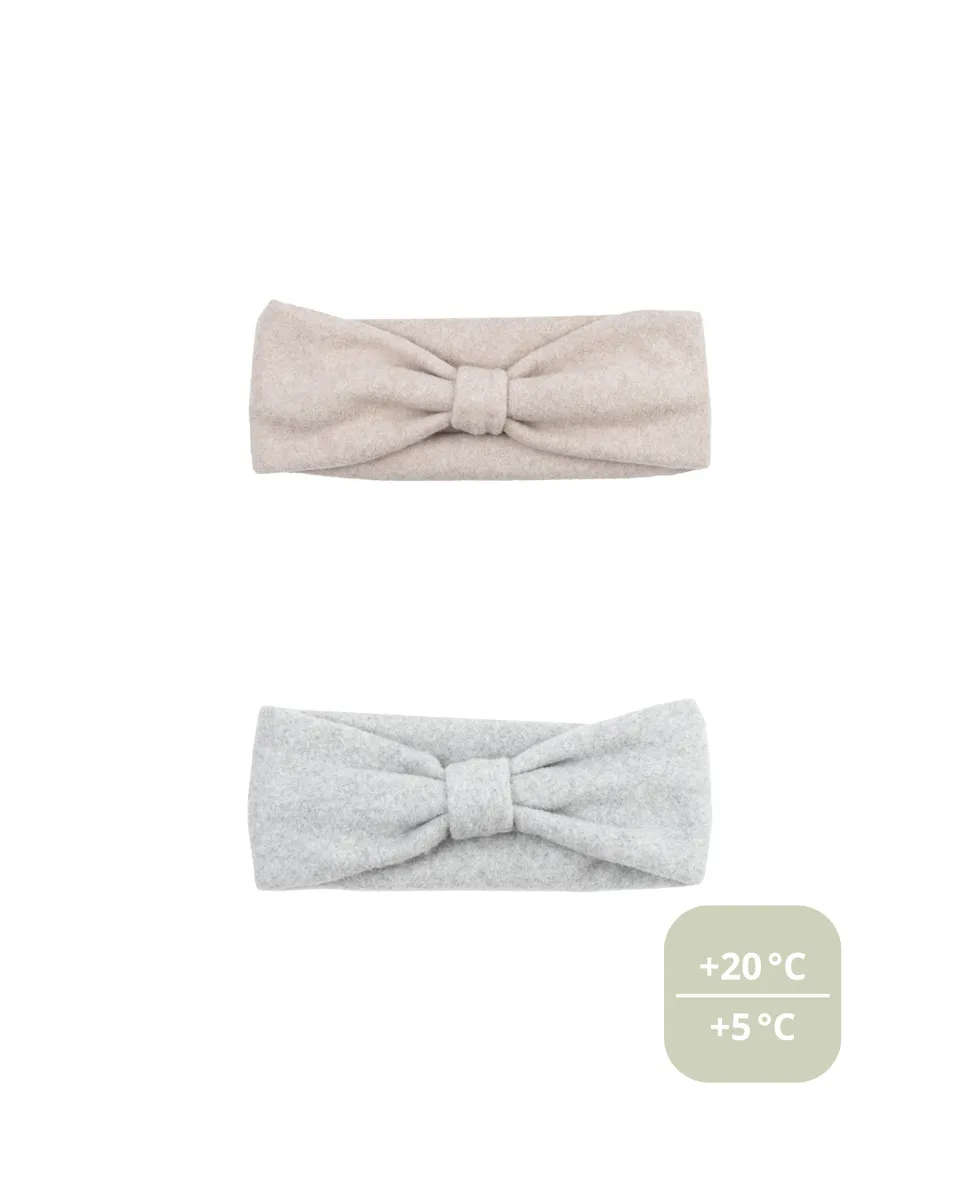 Woolly Organic Headband AW26 fascia pile cotone organico