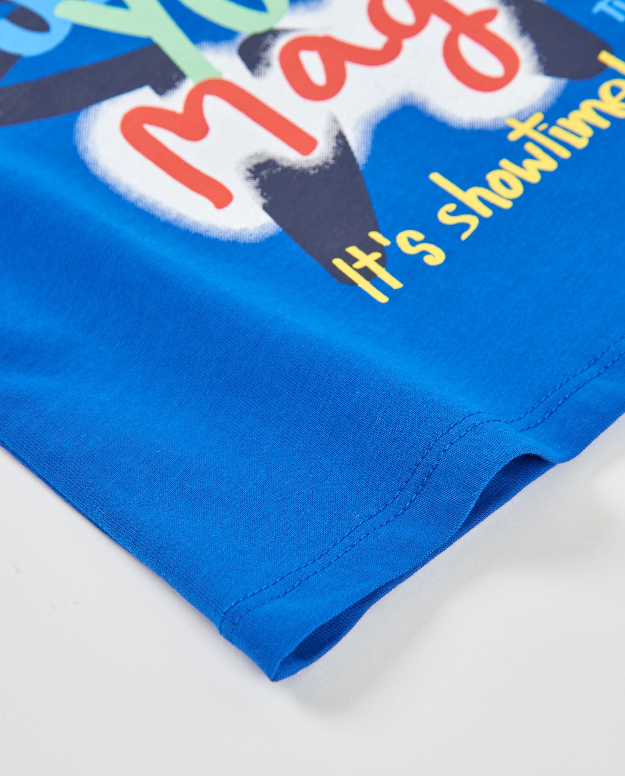 TucTuc Magliette T-shirt bambino blu con scritta