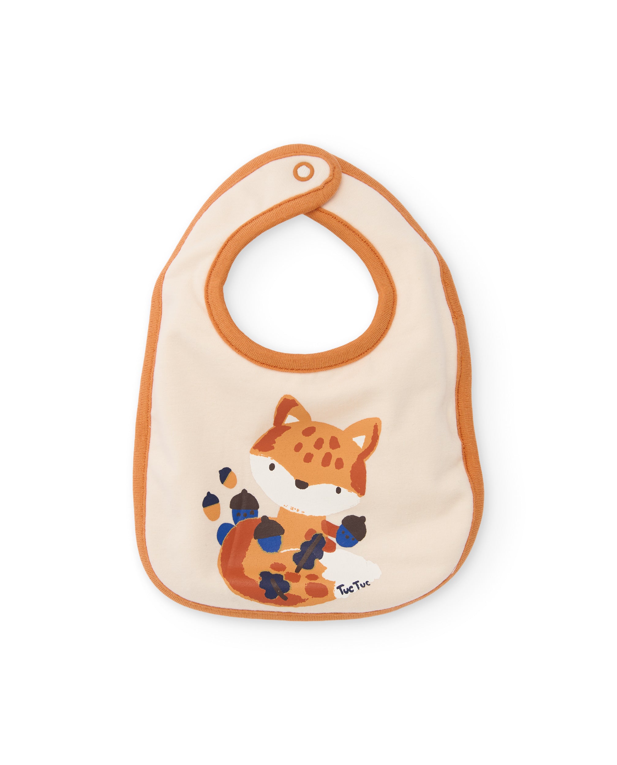 TucTuc Accessori Bavaglini Neonato Camel Cotone 2 Pezzi