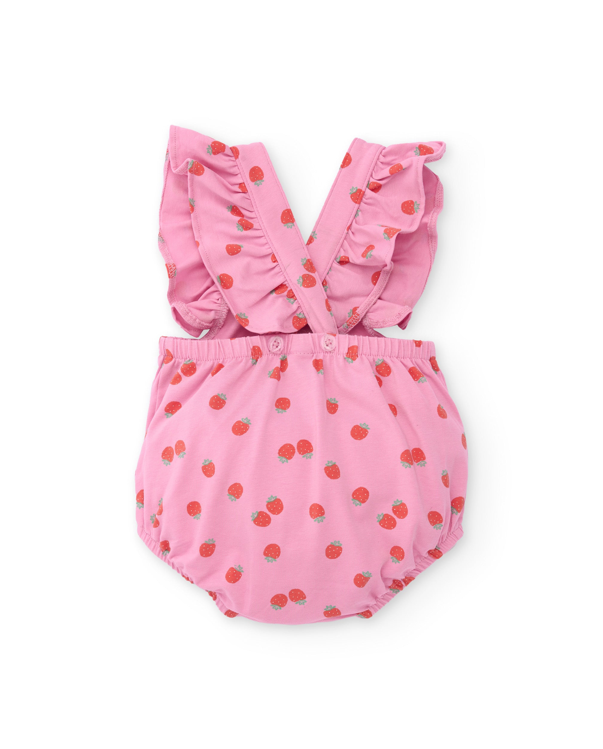 TucTuc Tutine salopette neonata fragole rosa