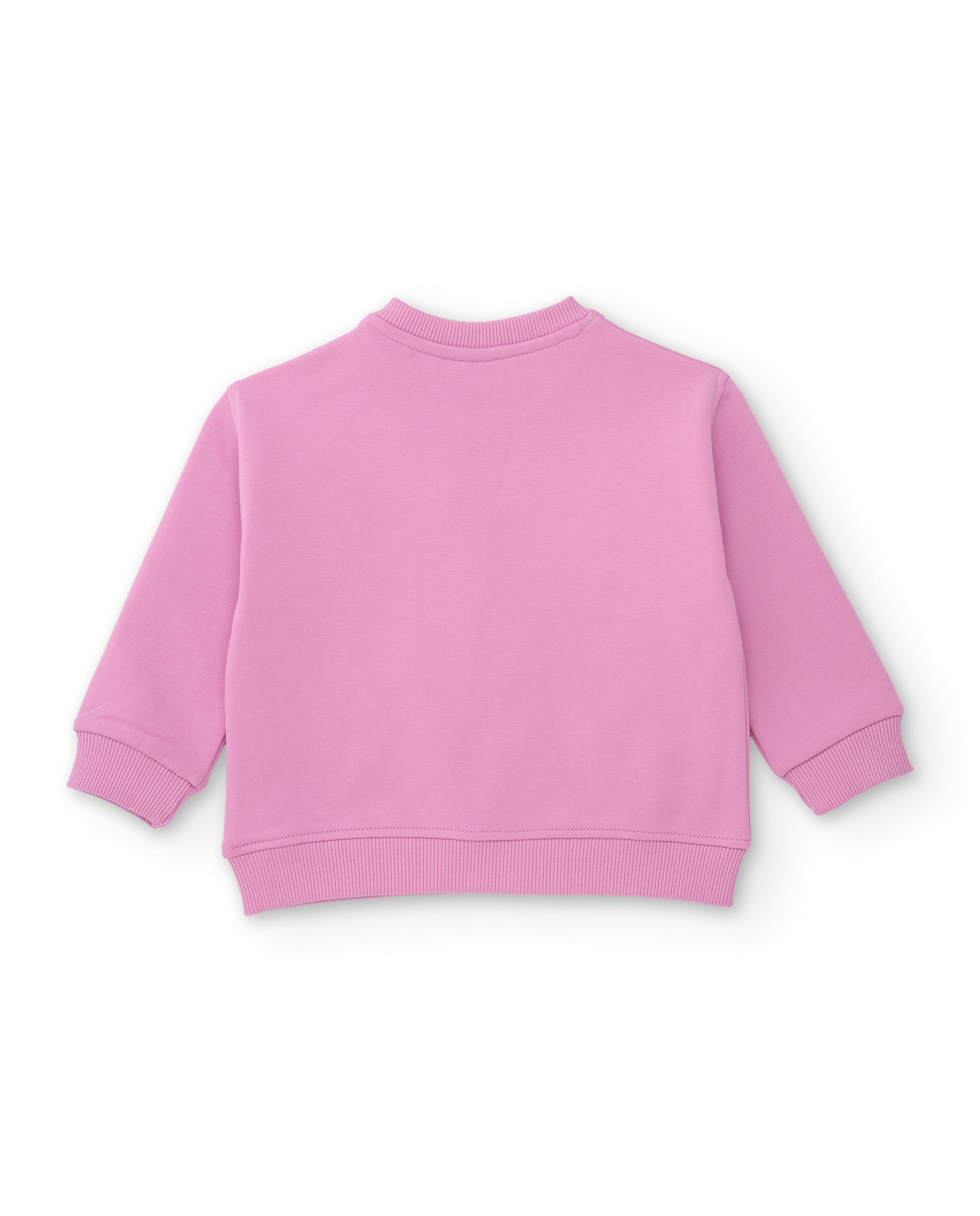 TucTuc Felpe felpa bambina rosa cotone ghepardo