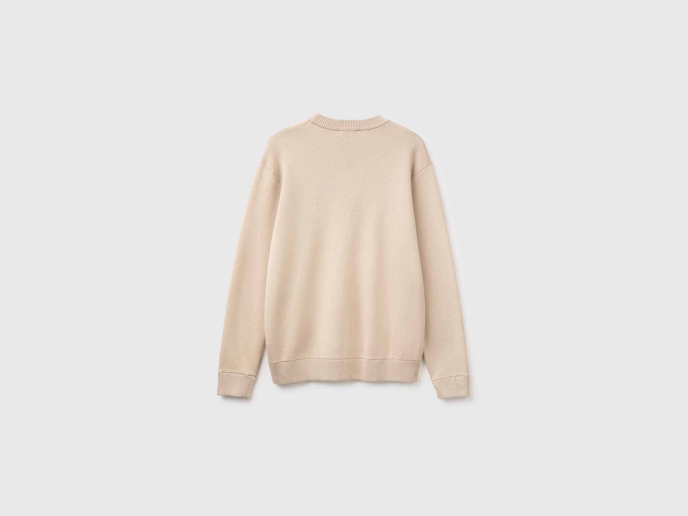 United Colors of Benetton Camicia relaxed M cotone manica lunga