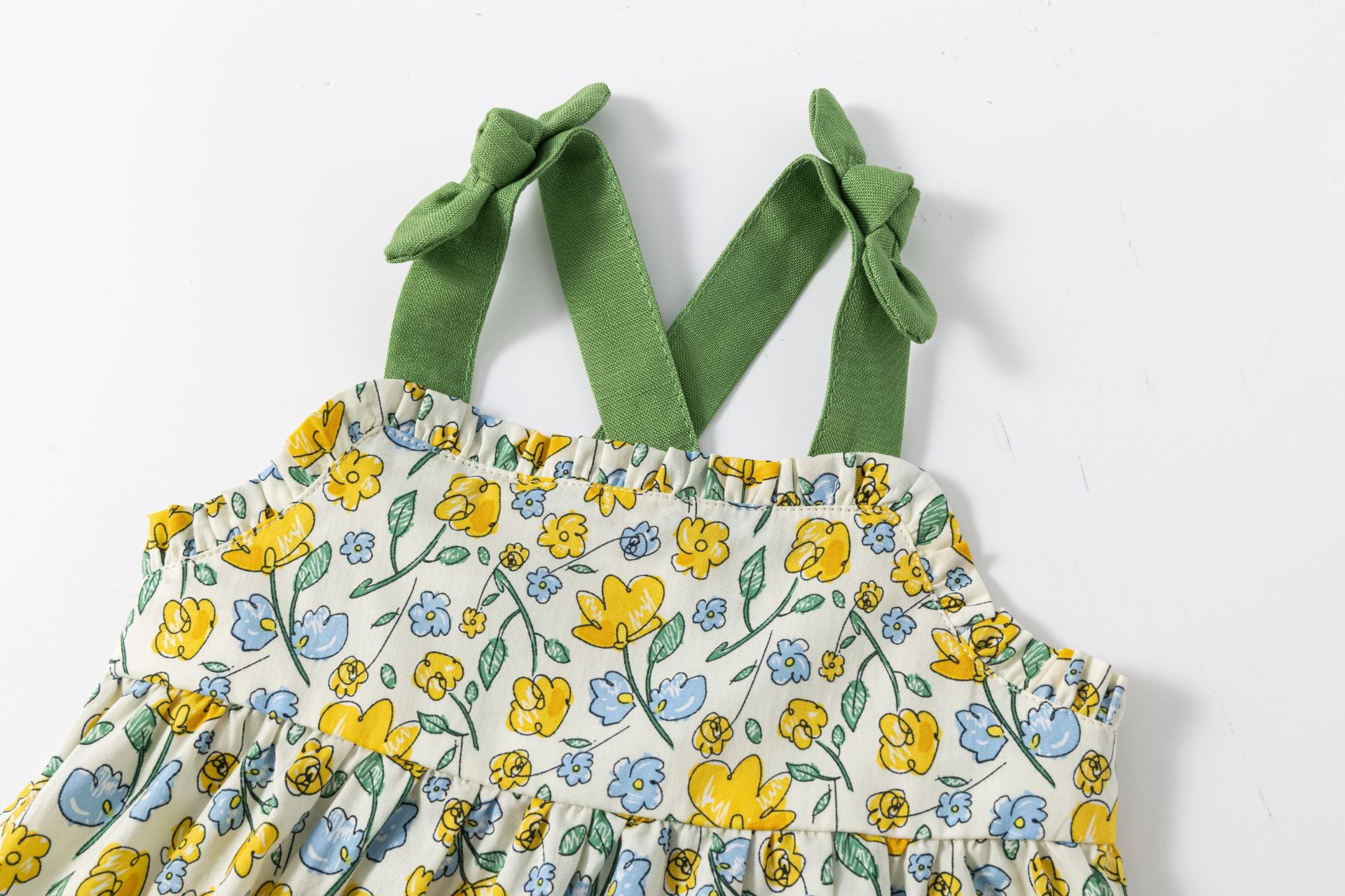 Kocarcia Kokarcia Vestito Fiorellini Bimba Cotone Estate