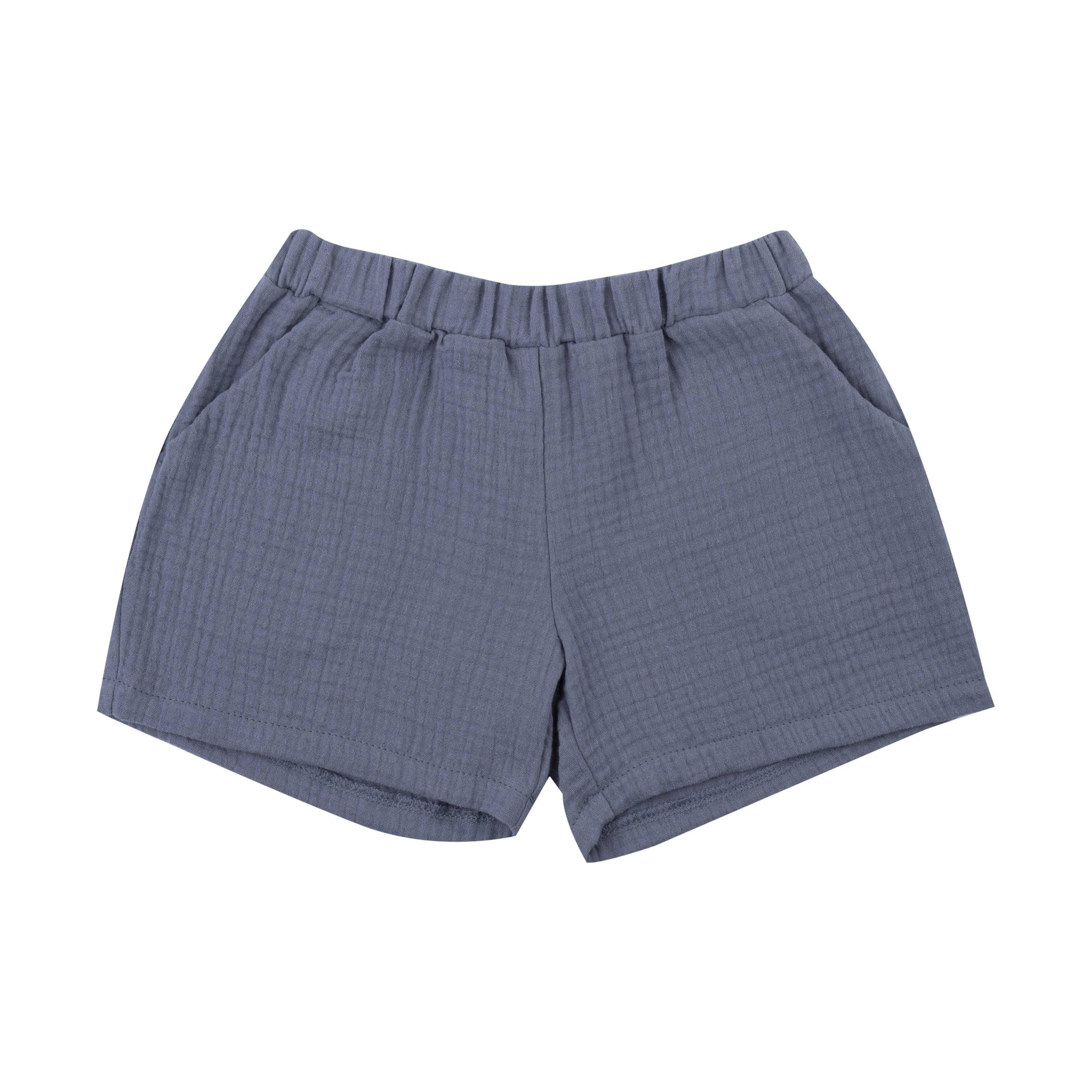 Woolly Organic SS25 pantaloncini bimbo mussola GOTS