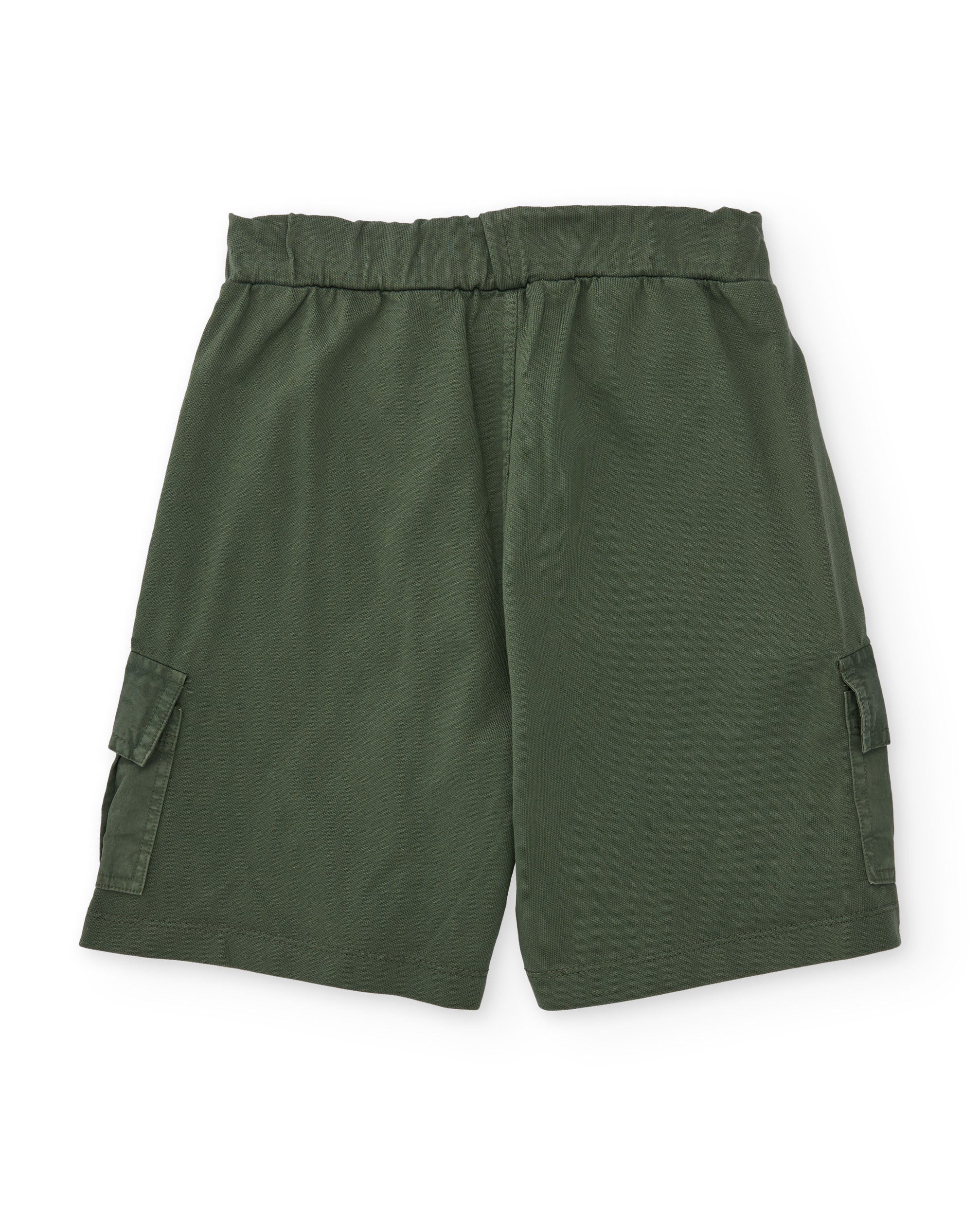 TucTuc Bermuda bermuda bambino verde tasche cargo