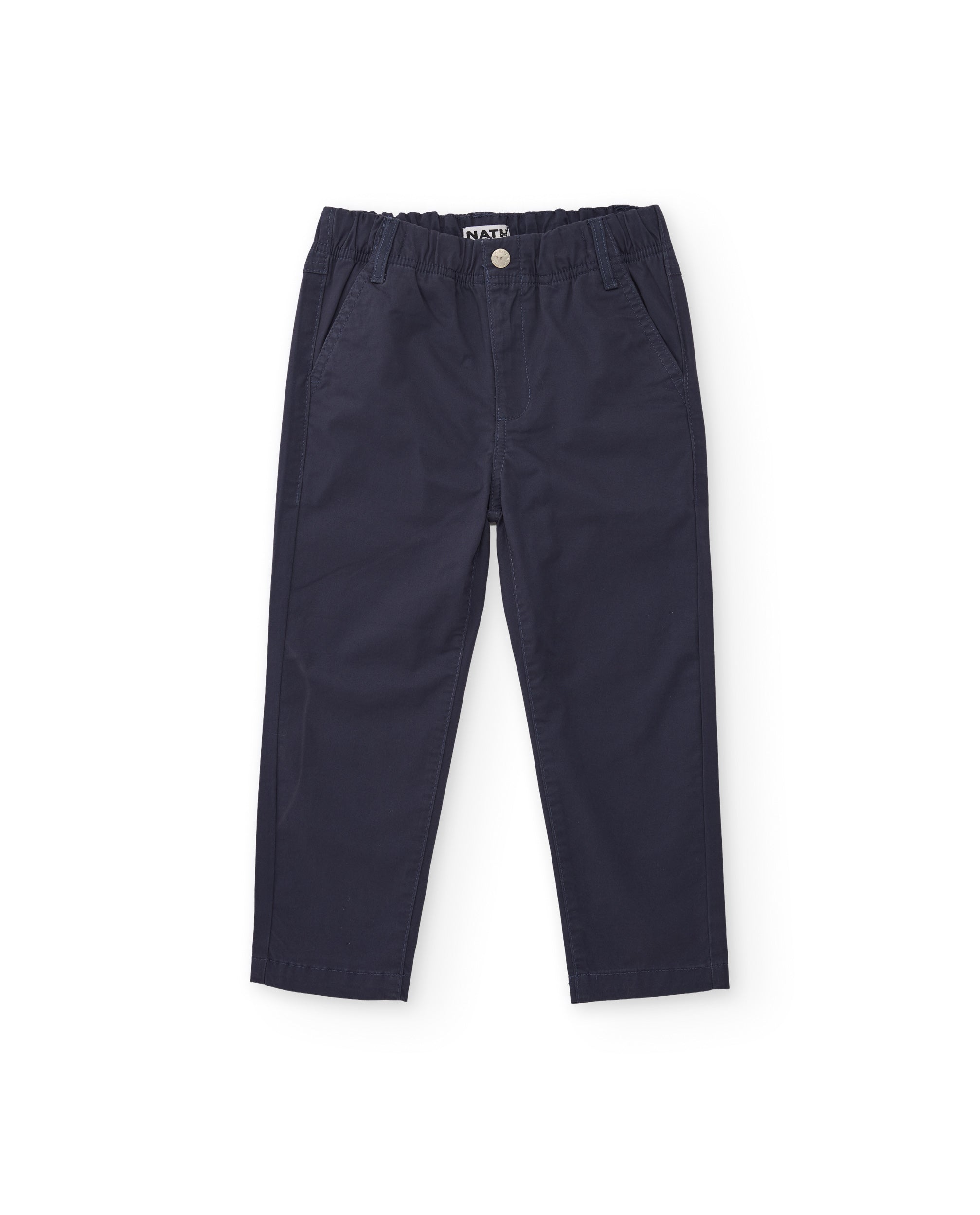TucTuc Pantaloni Chino Bambino Blu Navy Vita Elasticizzata