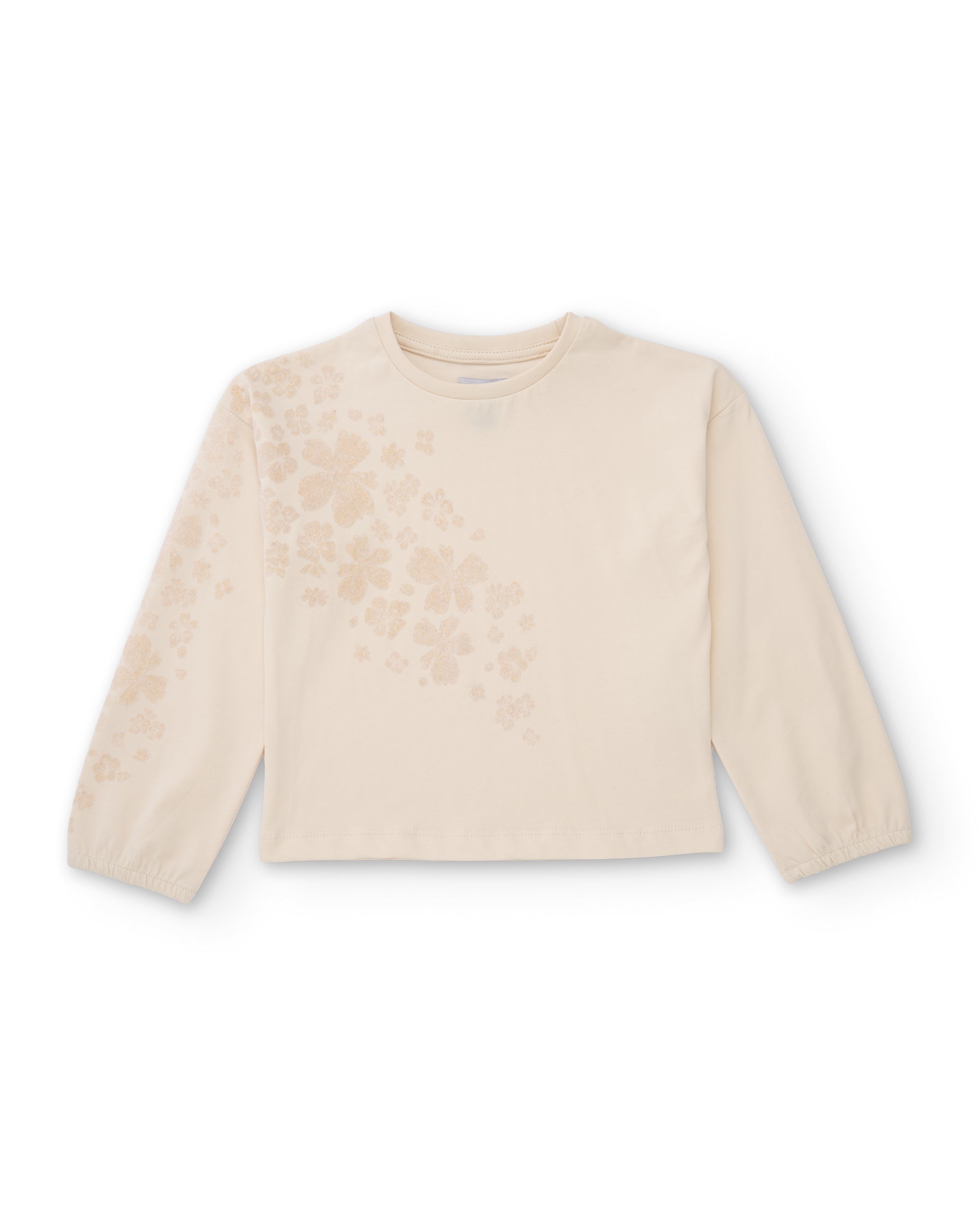 TucTuc Magliette maglia bambina crudo floreale