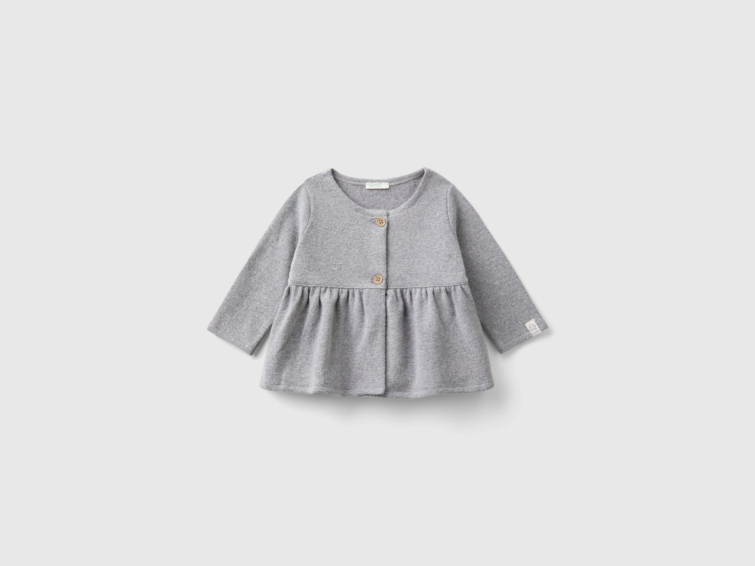 United Colors of Benetton Felpa Lurex Cotone Riciclato Neonata