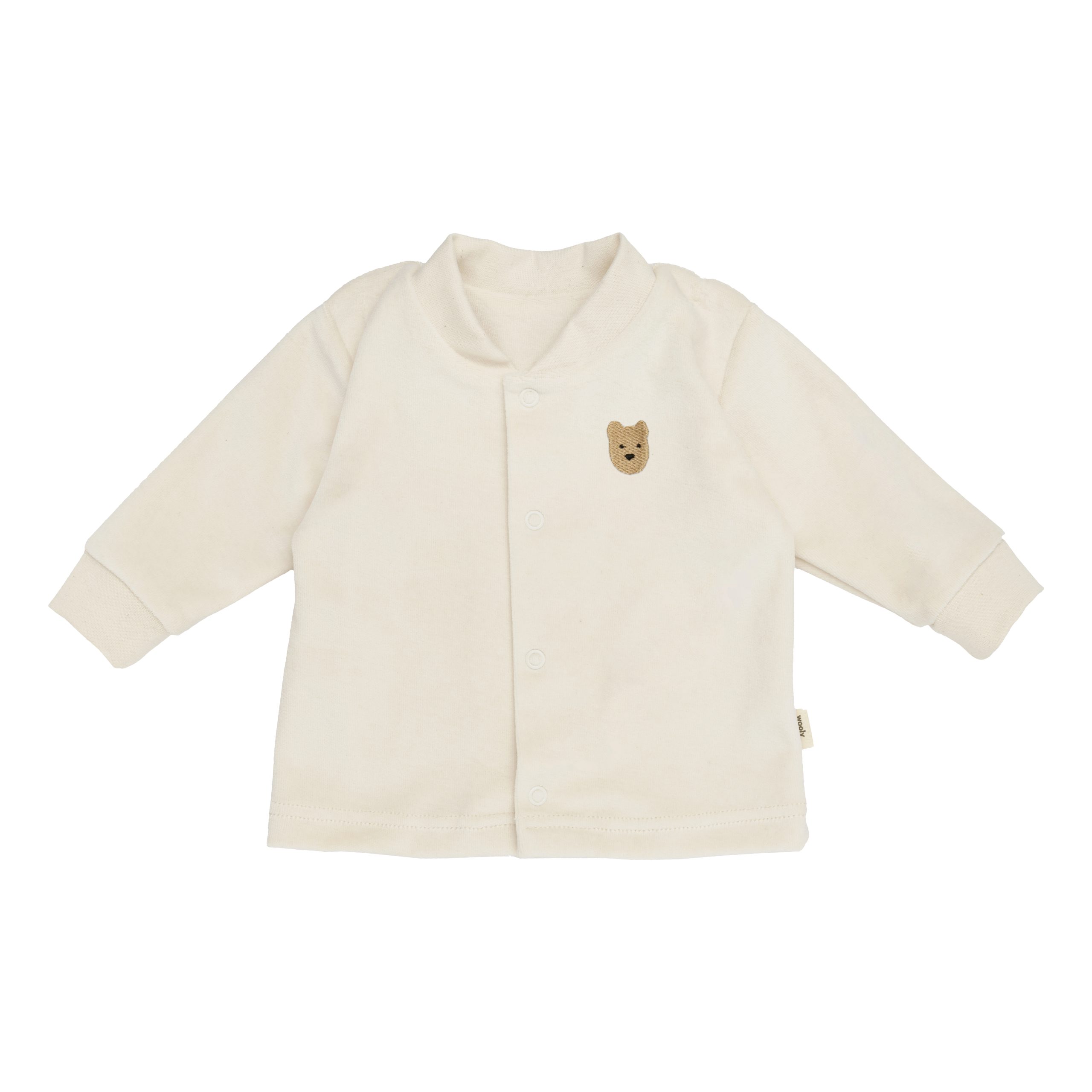 Woolly Organic Noos Giacca Velluto Ricamo Cotone Bio
