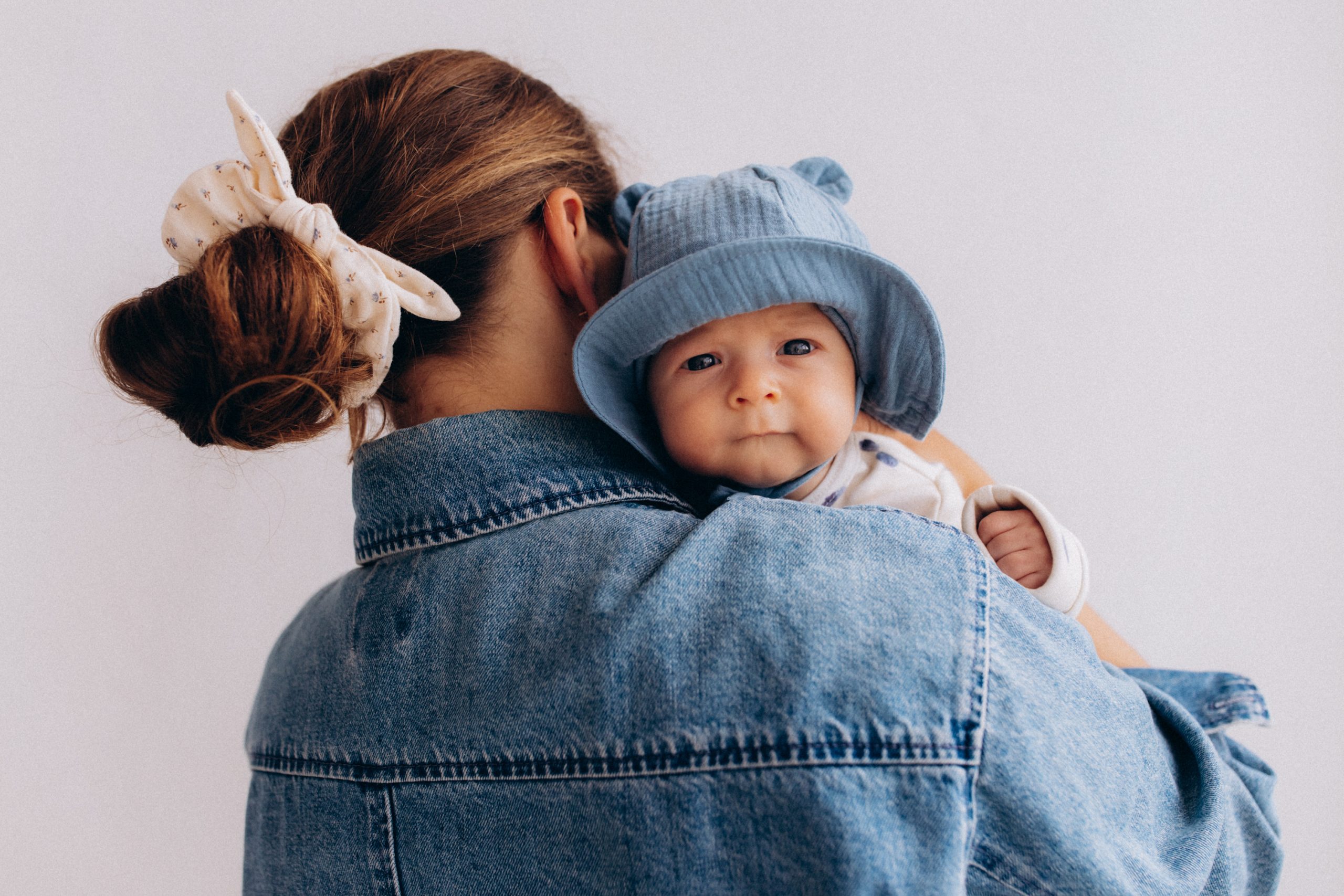 Woolly Organic Muslin Scrunchy GOTS SS26 elastico capelli mussola