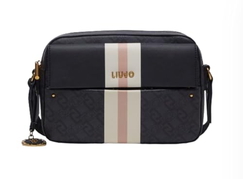 Liu Jo Tracolla Media Borsa Nera Monogram