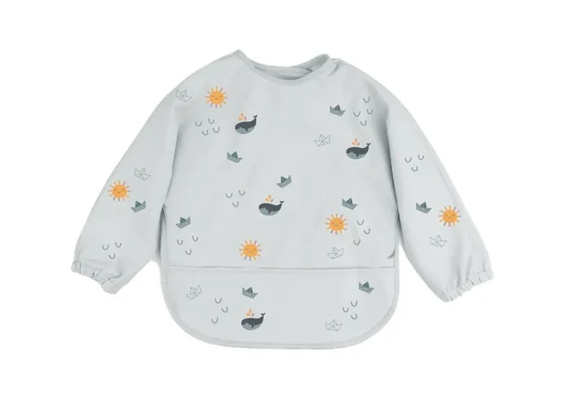 COTTON CLOUD Balena Bavaglino Maniche Lunghe 6-36M