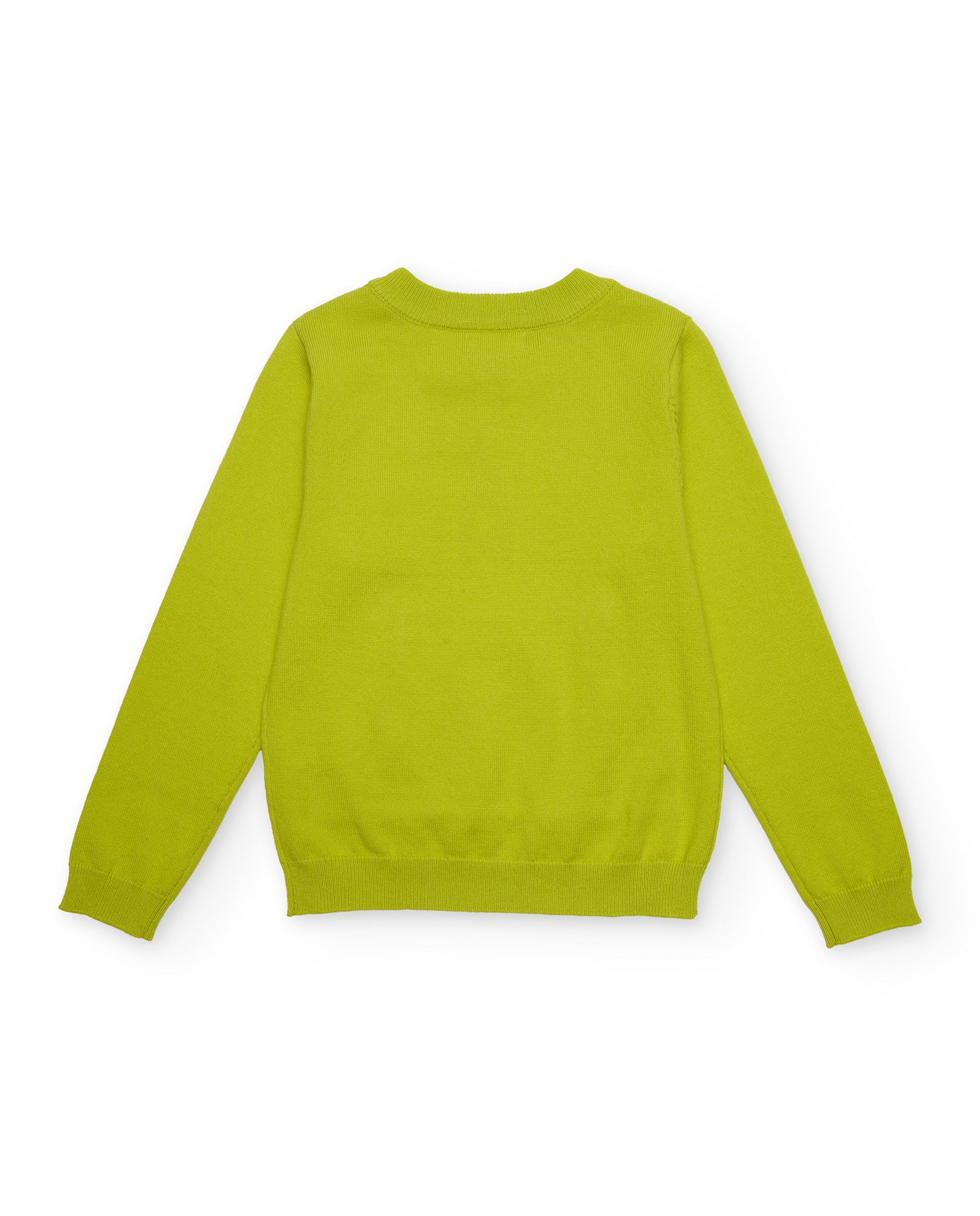 TucTuc Maglioni bambino lime tasca marsupio