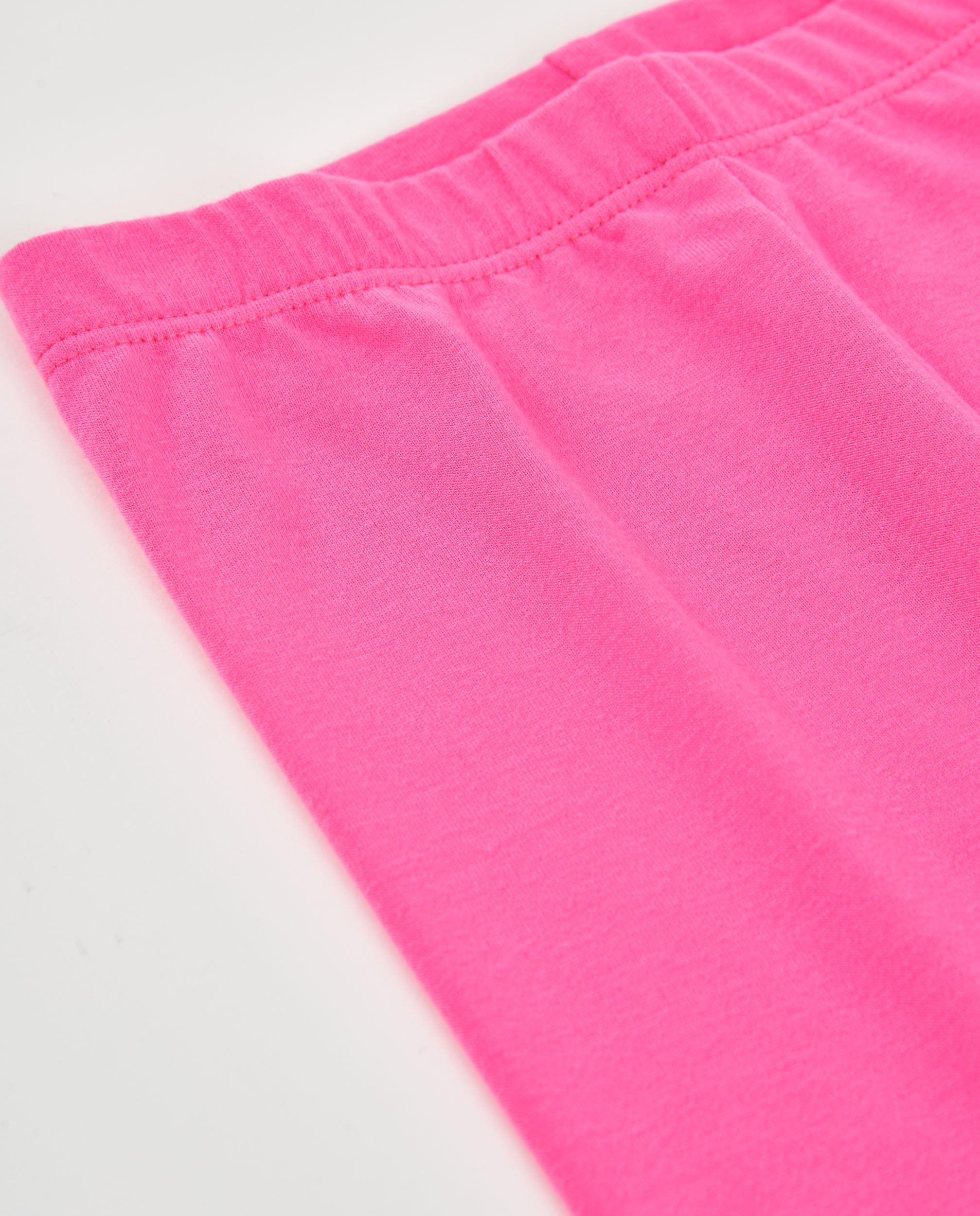 TucTuc Leggings Bambina Maglia Rosa Ricamo Marino 6M-10A