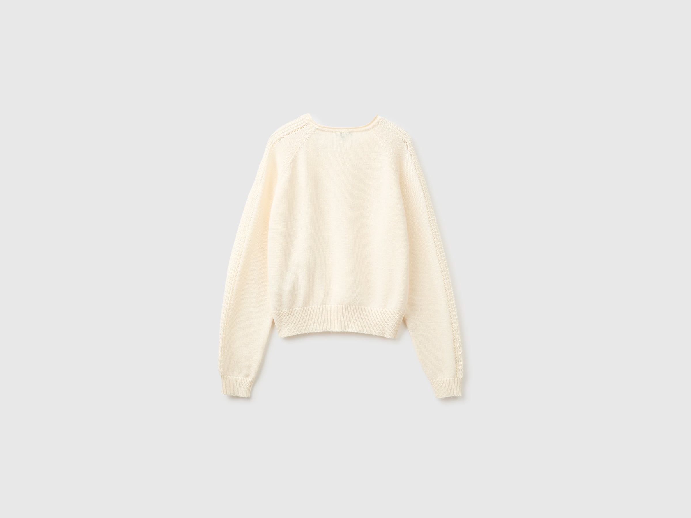 United Colors of Benetton Sweaters maglione girocollo misto lana