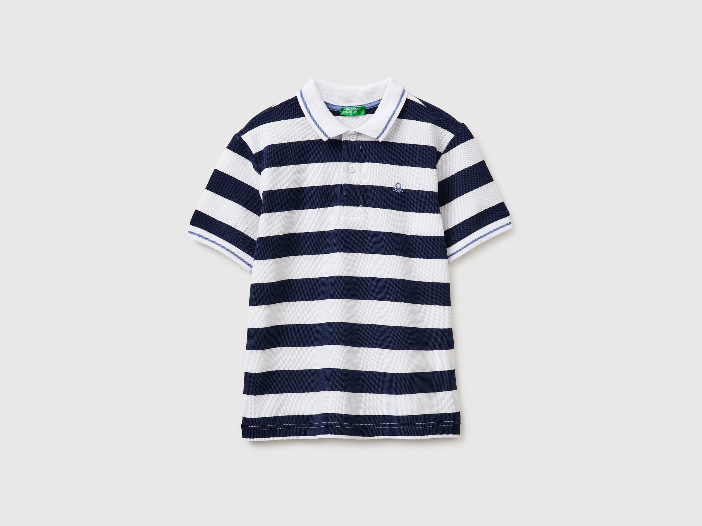 United Colors of Benetton Polo Rigata Cotone Piqué manica corta XL