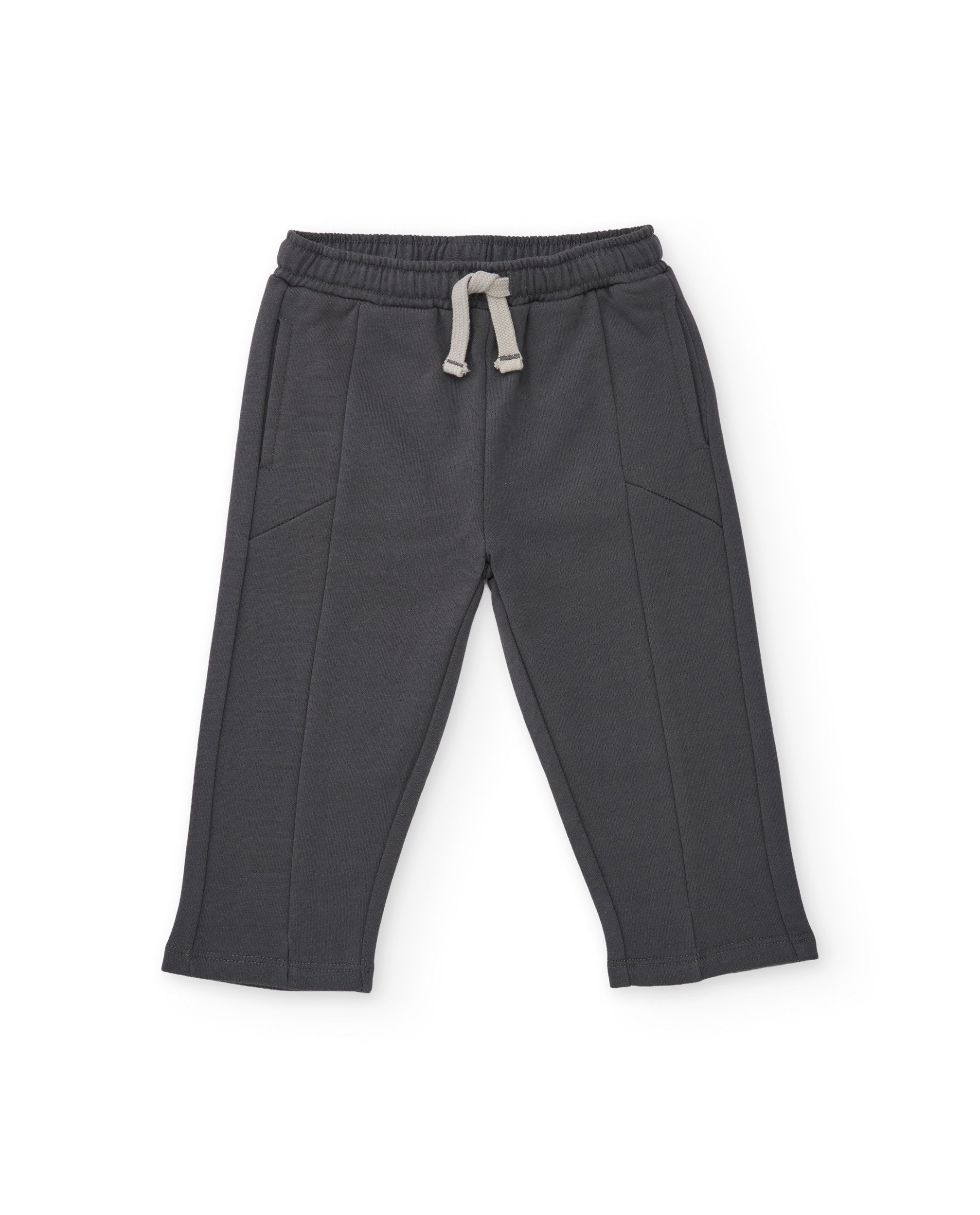 TucTuc Pantaloni Felpa Pantaloni Bimbo Grigio Vita Regolabile