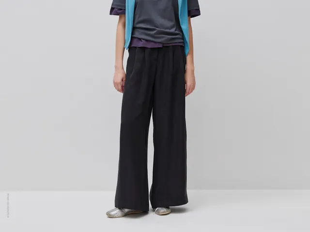 United Colors of Benetton Trousers pantaloni lyocell taglia 38
