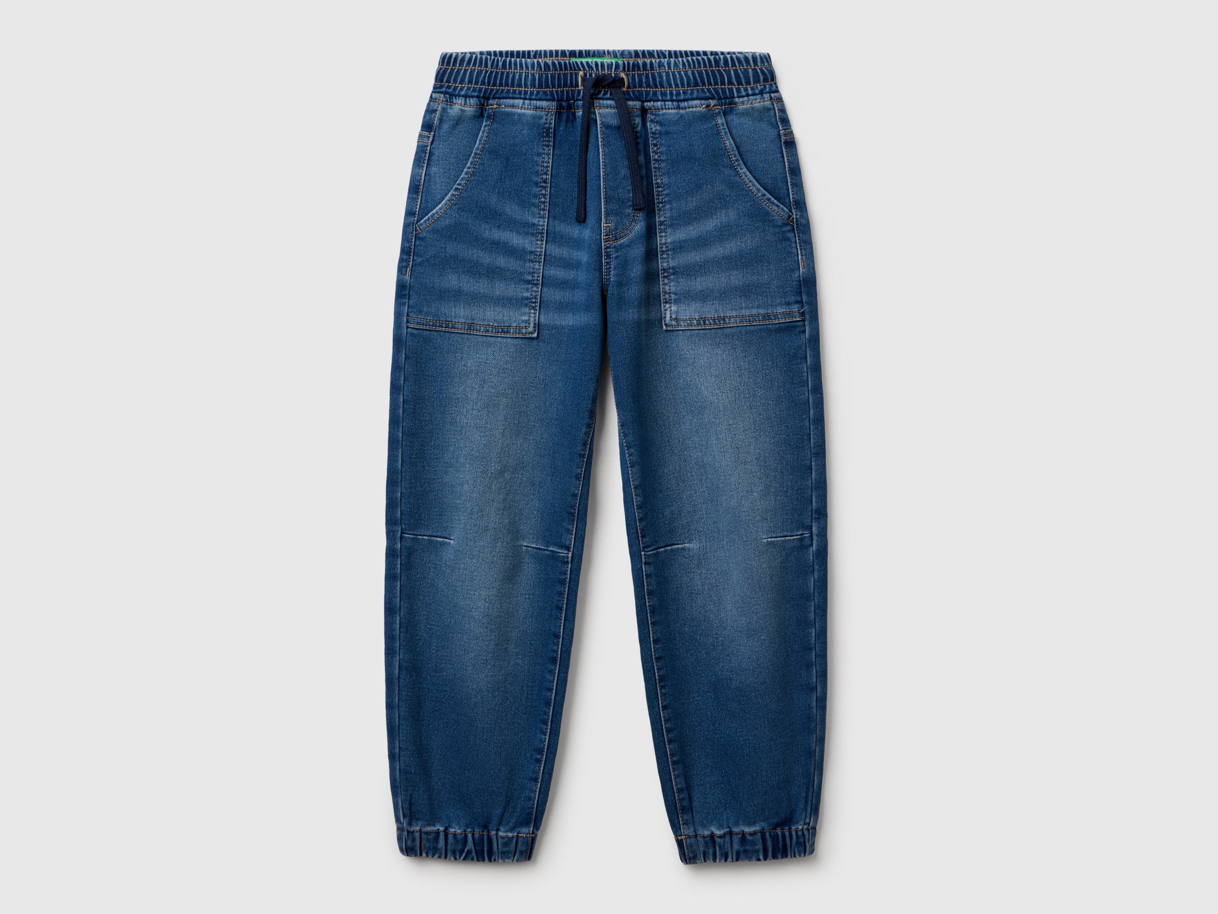 United Colors of Benetton Jeans jogger taglia L cotone riciclato