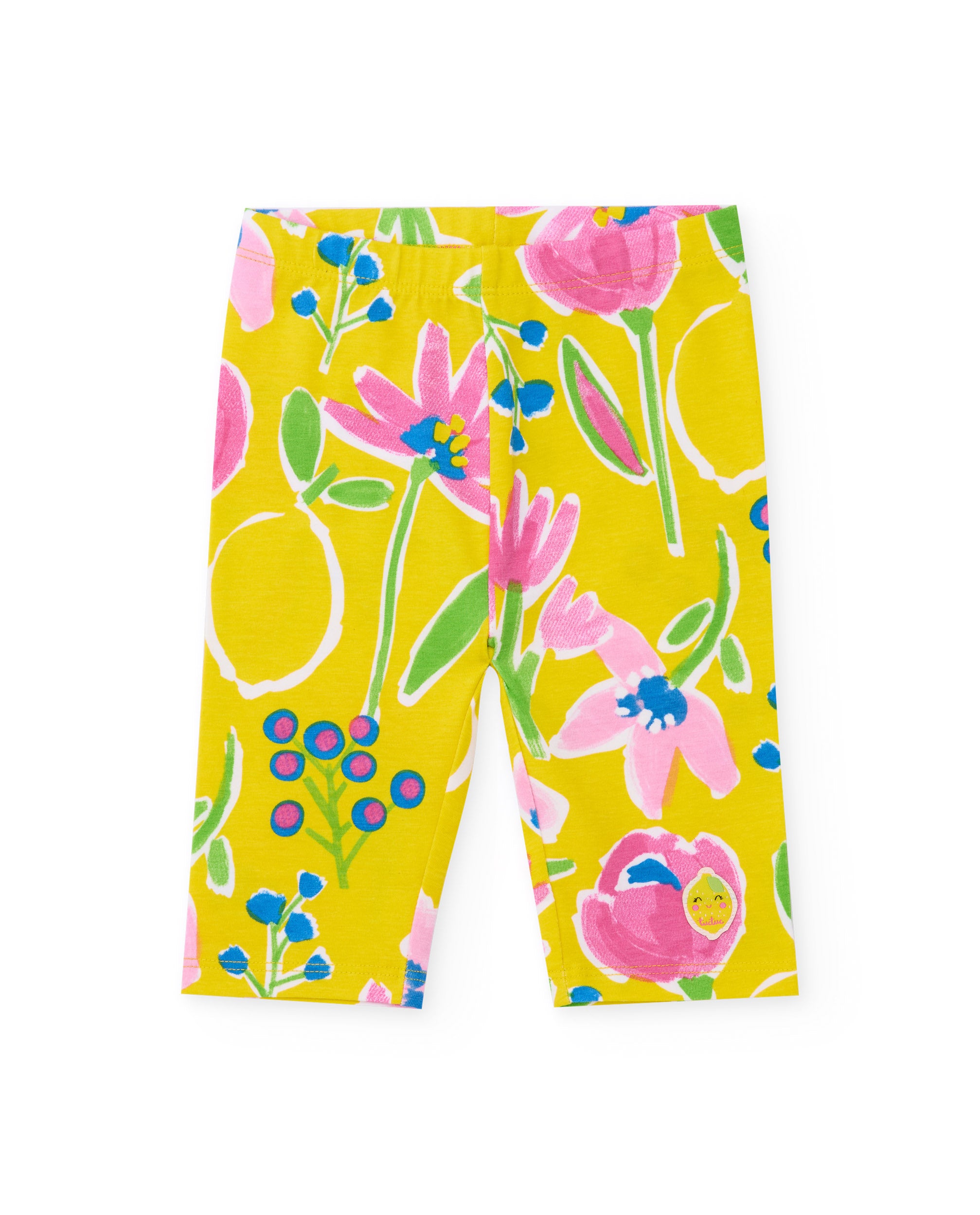 TucTuc Completi Bambina Maglia Rosa Fiori Cotone