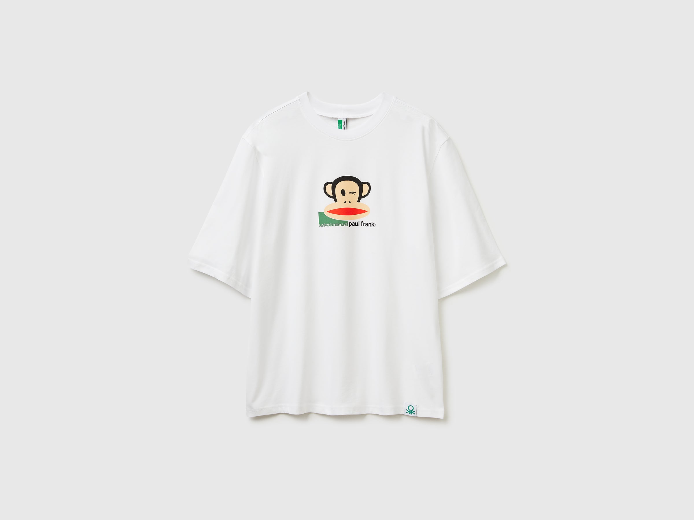 United Colors of Benetton 3VR54M02A_101 maglietta cotone Paul Frank
