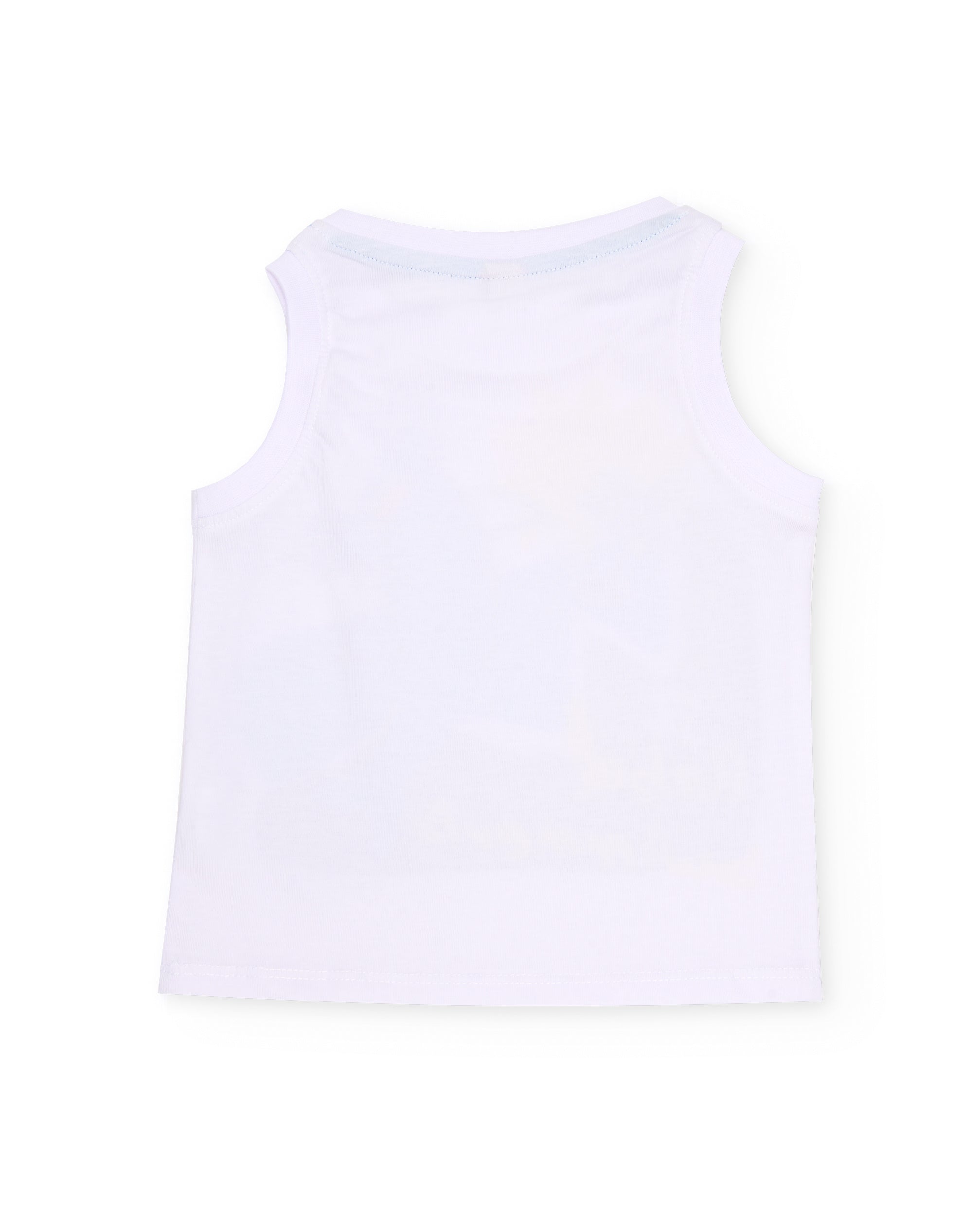 TucTuc Magliette Canottiera Bimbo Bianco Squalo
