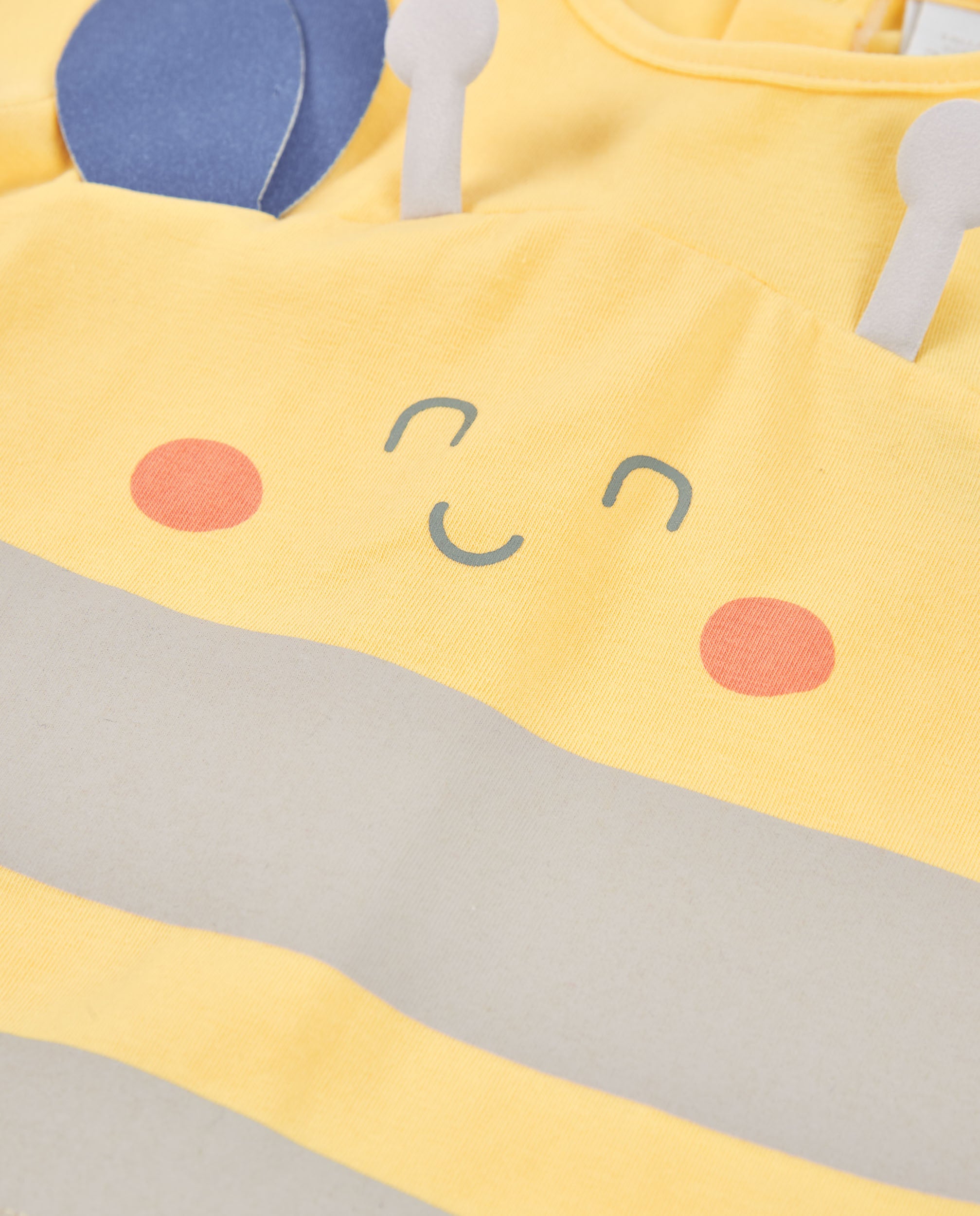 TucTuc Costumi Costume Neonato Giallo Ape 2 Pezzi