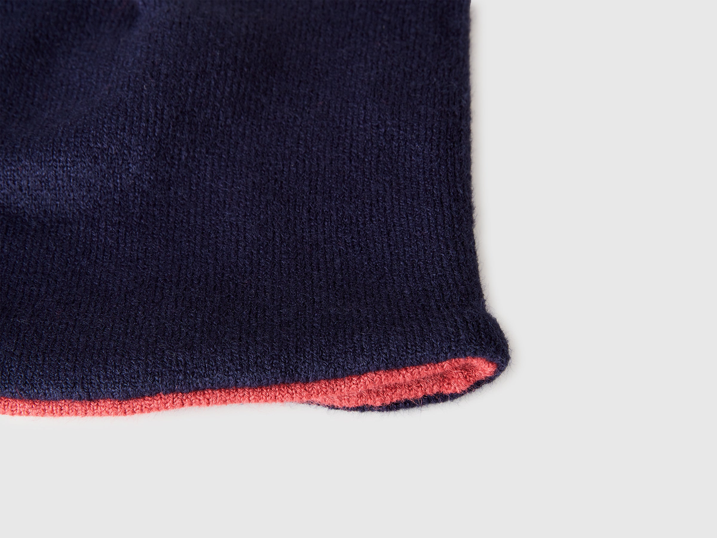 Benetton Reversible neck warmer scaldacollo logo