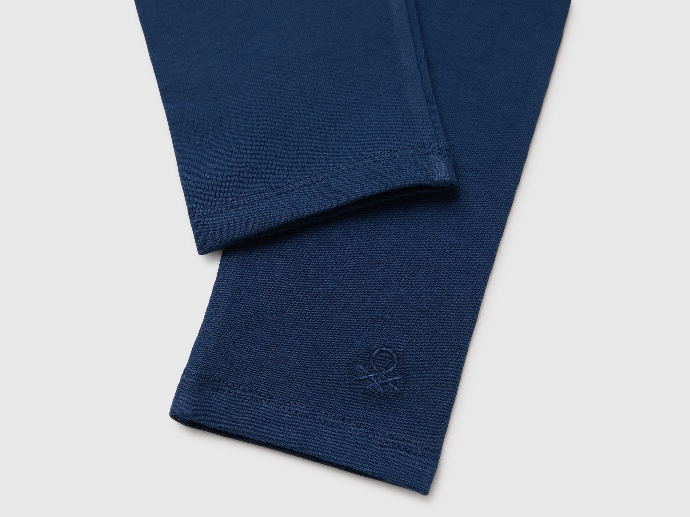 Benetton Trousers Leggings cotone logo taglia M