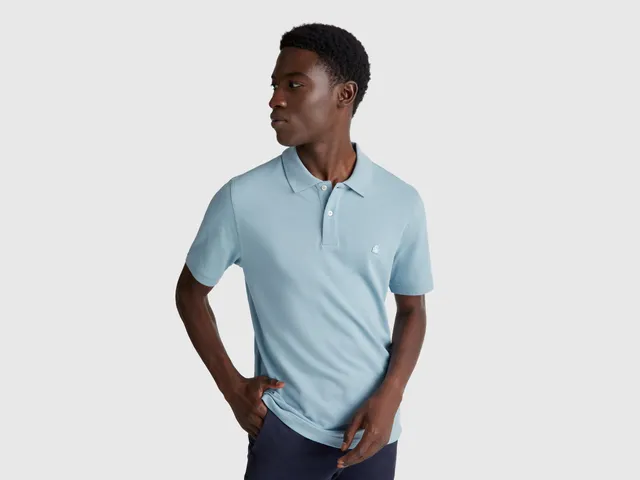 United Colors of Benetton Polo Slim Cotone Bio Organico M