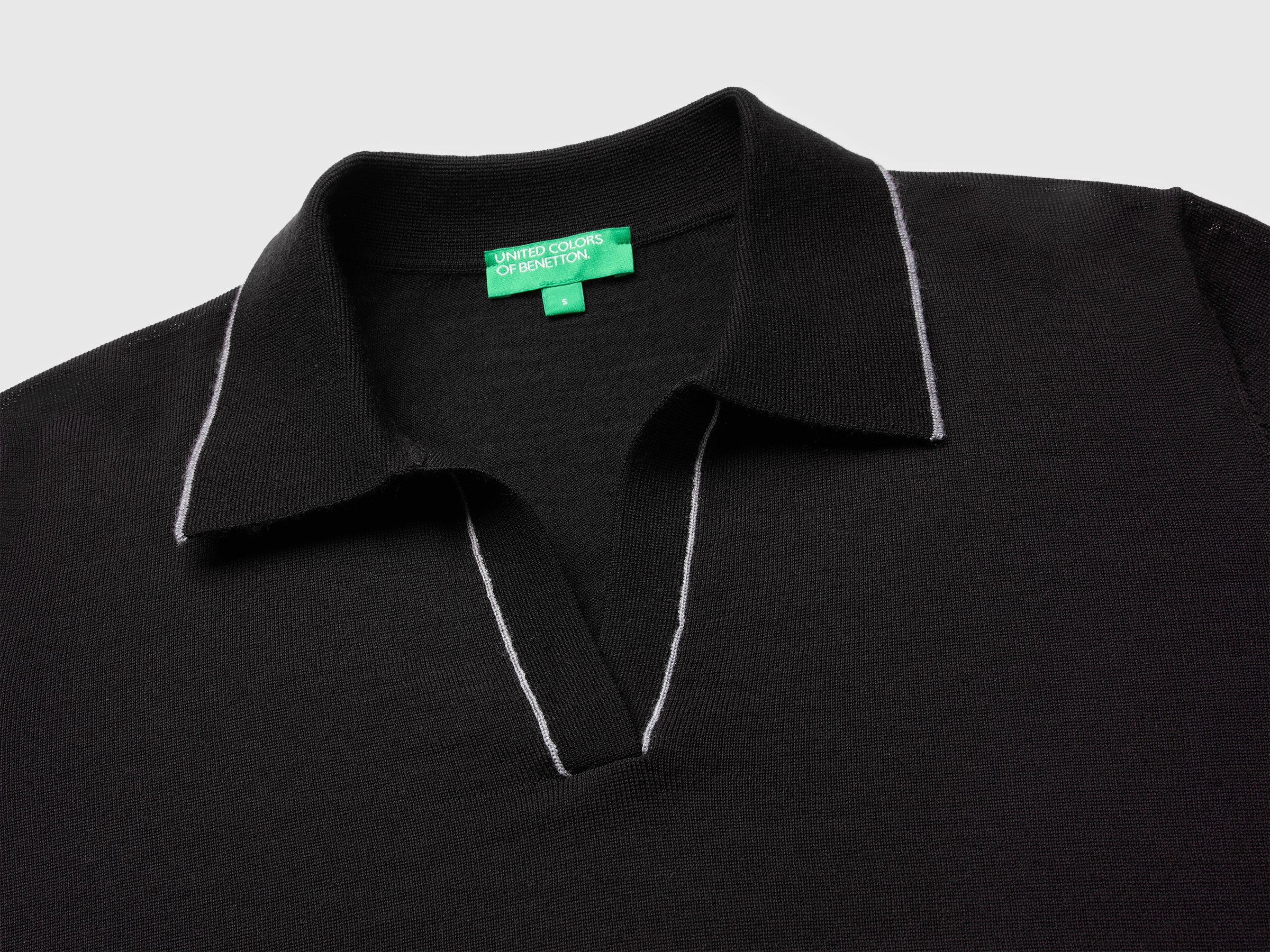United Colors of Benetton Polo Merino maglione lana vergine M