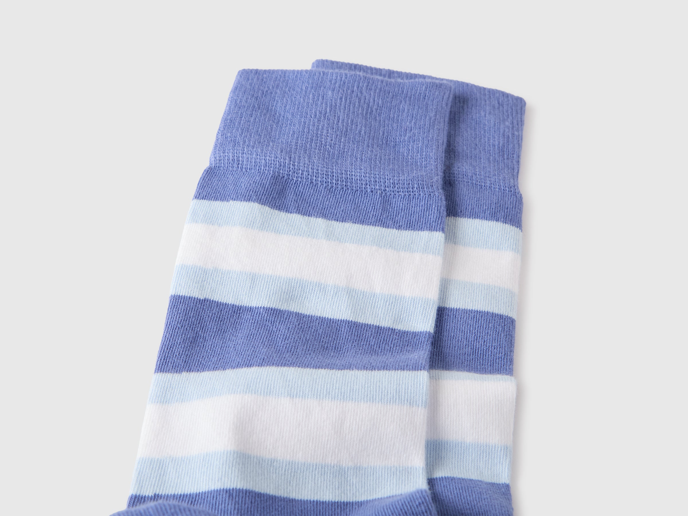 United Colors of Benetton Bags and Accessories calze a righe 2 paia 36-41 cotone
