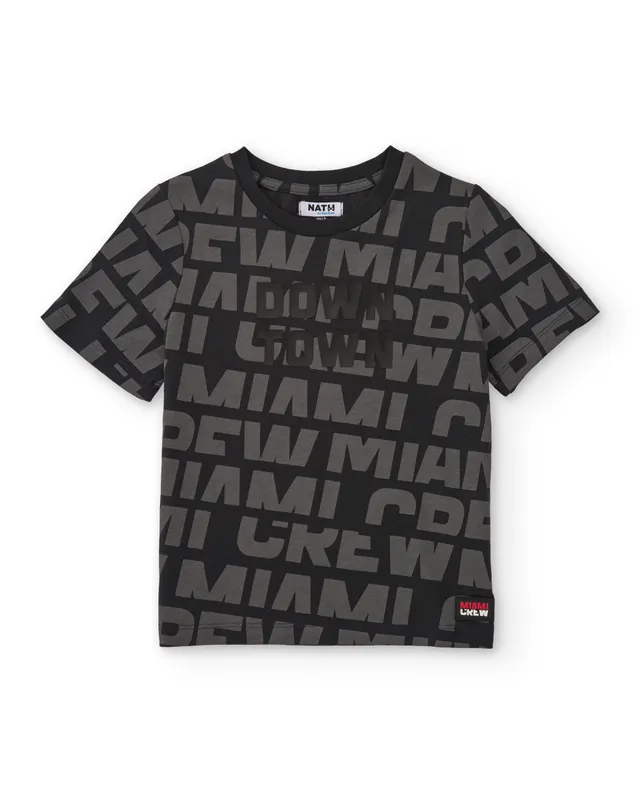 TucTuc Magliette T-shirt Downtown Nera 4-16 Anni