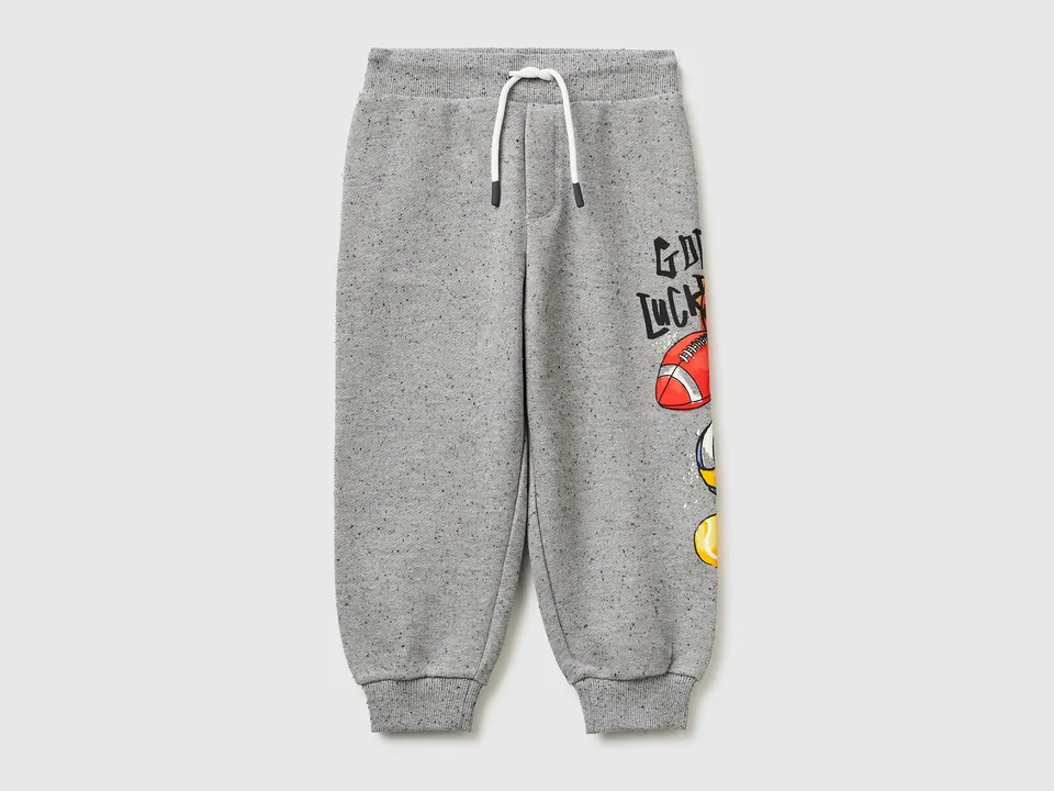 United Colors of Benetton Joggers Bimbo Stampa Cotone 116