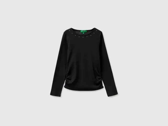 United Colors of Benetton T-Shirts t-shirt borchie manica lunga