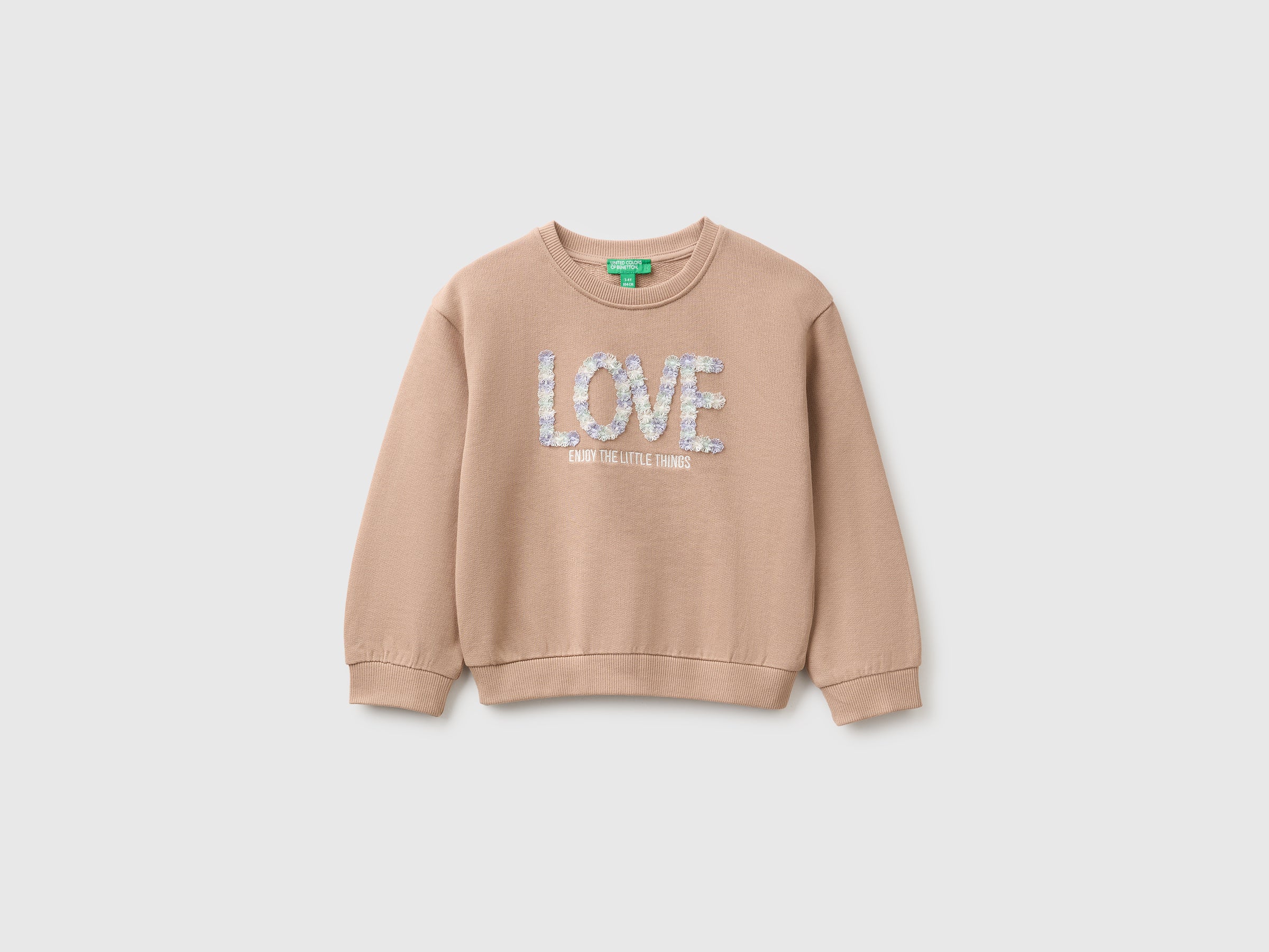United Colors of Benetton Felpa Bambino Cotone Bio 104
