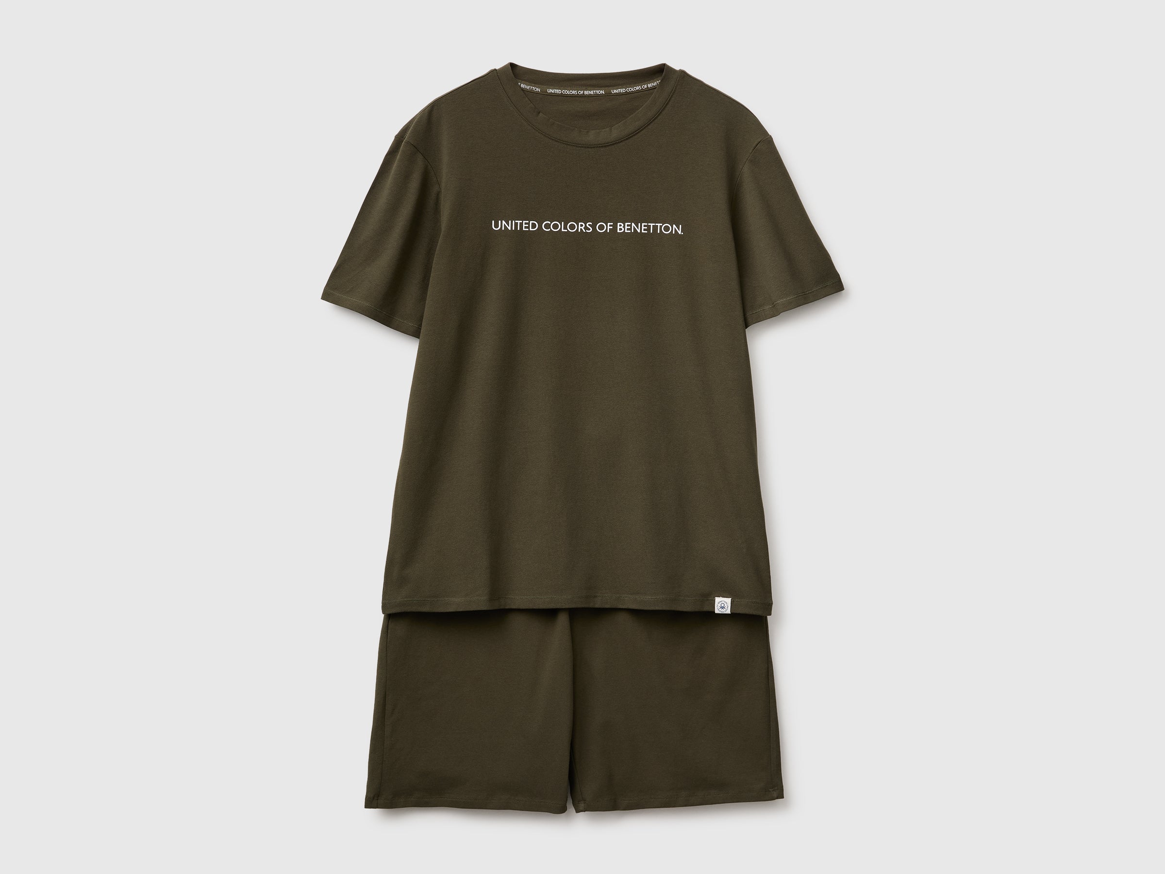 United Colors of Benetton pigiama corto pigiama cotone elasticizzato