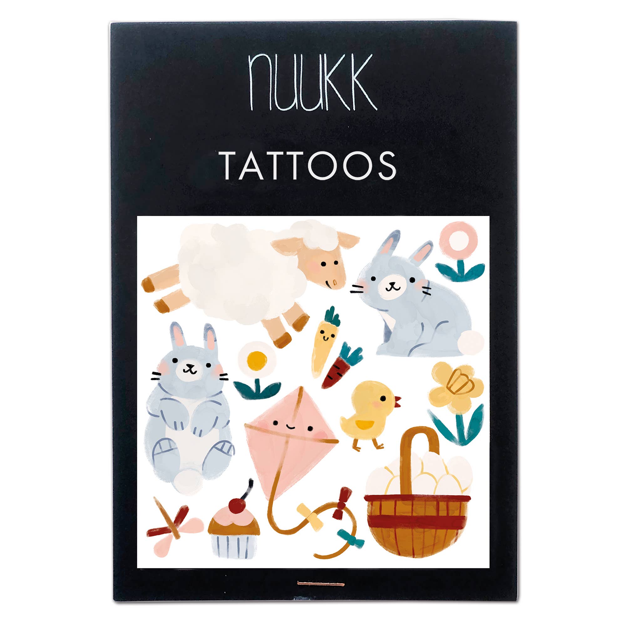 Nuuk tatuaggi temporanei primavera bambini vegan