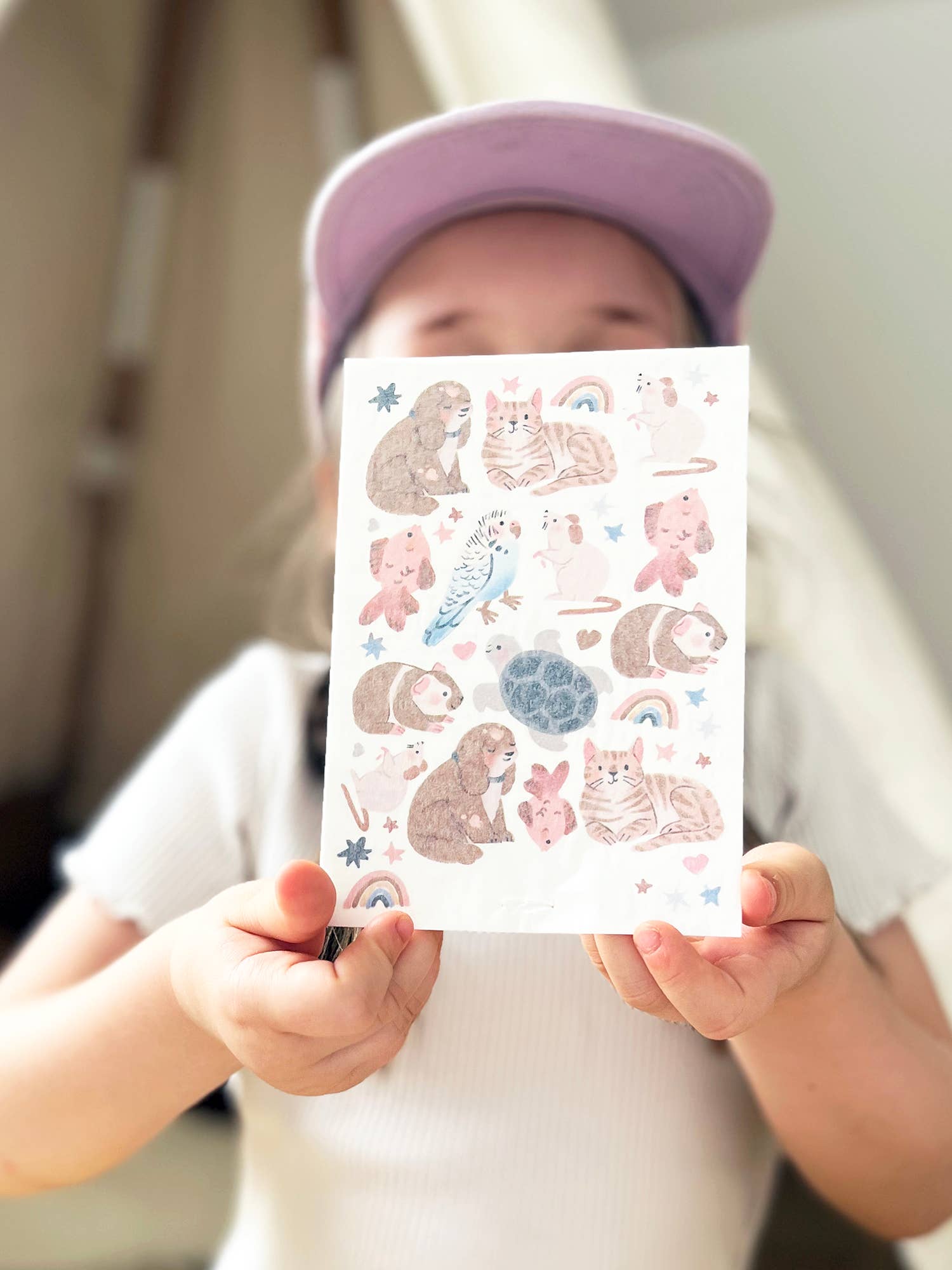 Nuuk Tatuaggi Temporanei Pets Animali Delicati Bambini