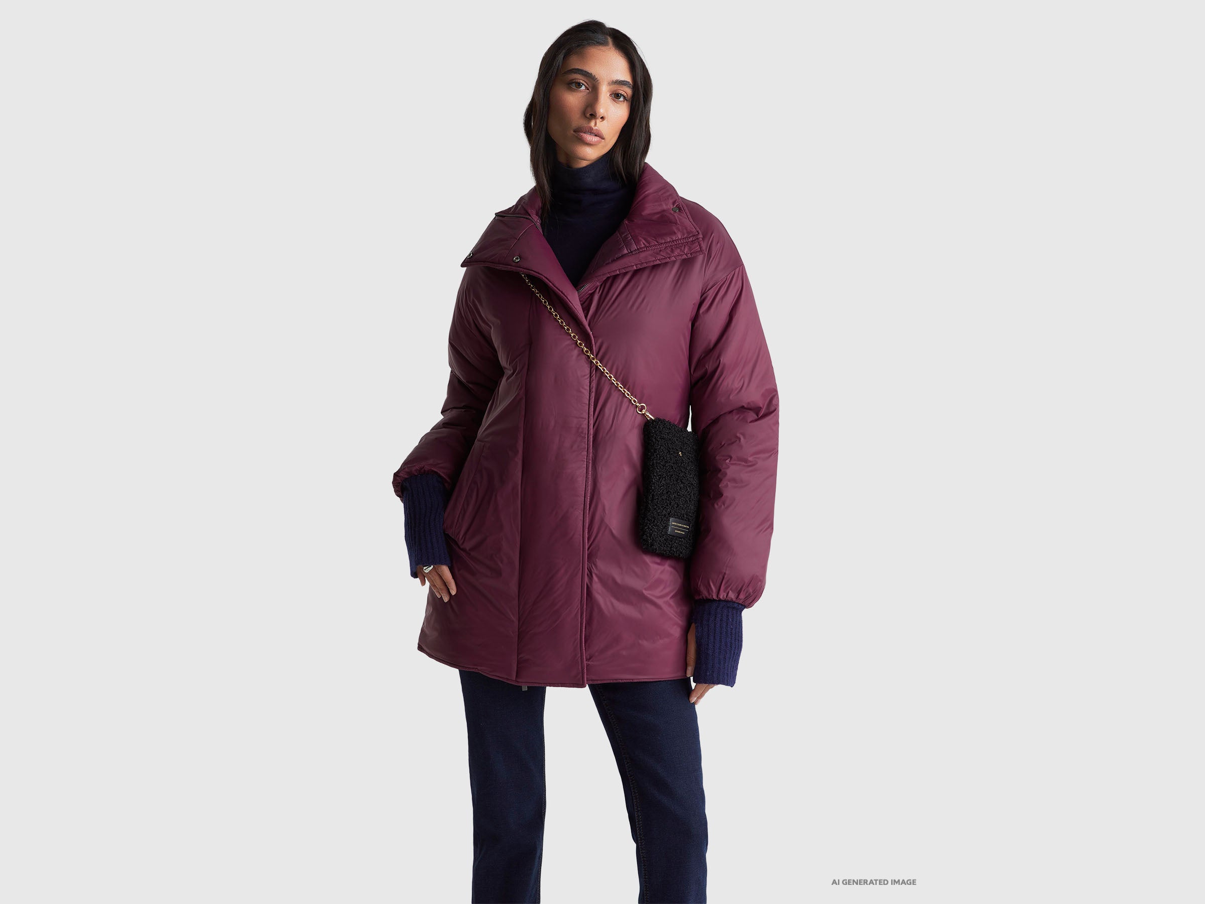 United Colors of Benetton Giacca Nylon S Imbottita