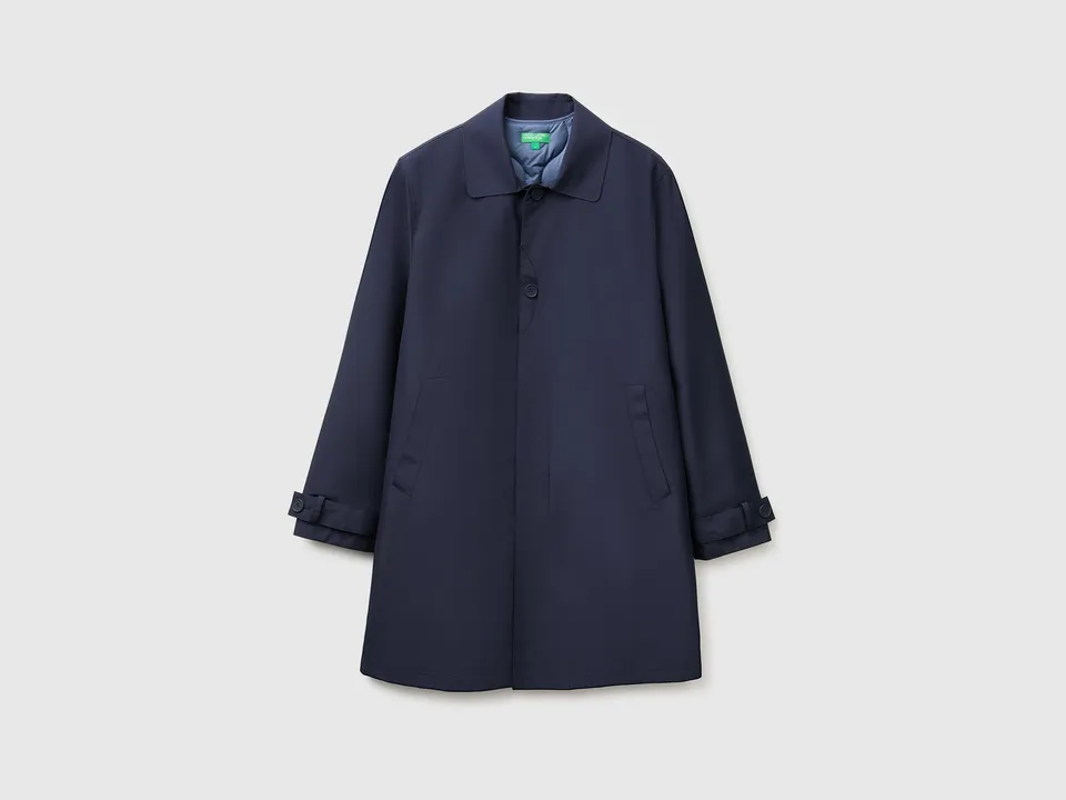 United Colors of Benetton Trench Lungo con Gilet S-XXL